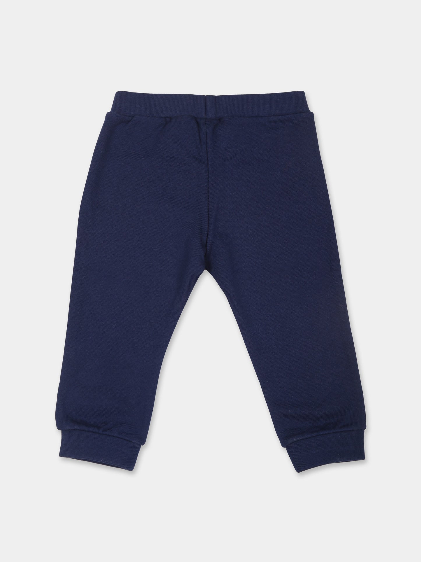 Pantaloni blu per neonato con logo Fendi,Fendi Kids,BUF226 5V0 F1I11