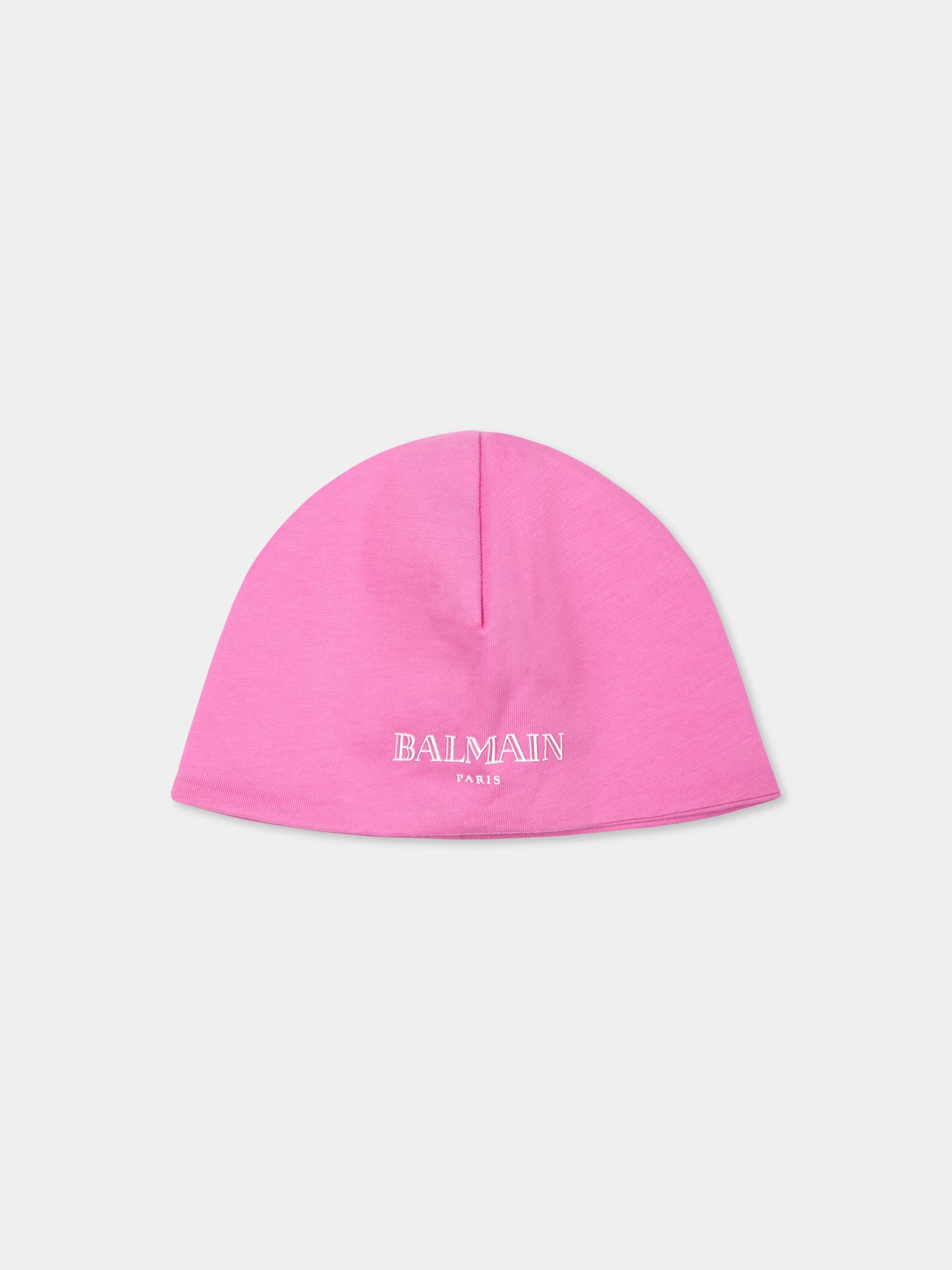 Completo nascita fucsia per neonata con logo,Balmain Kids,BVB02A Z0082 543