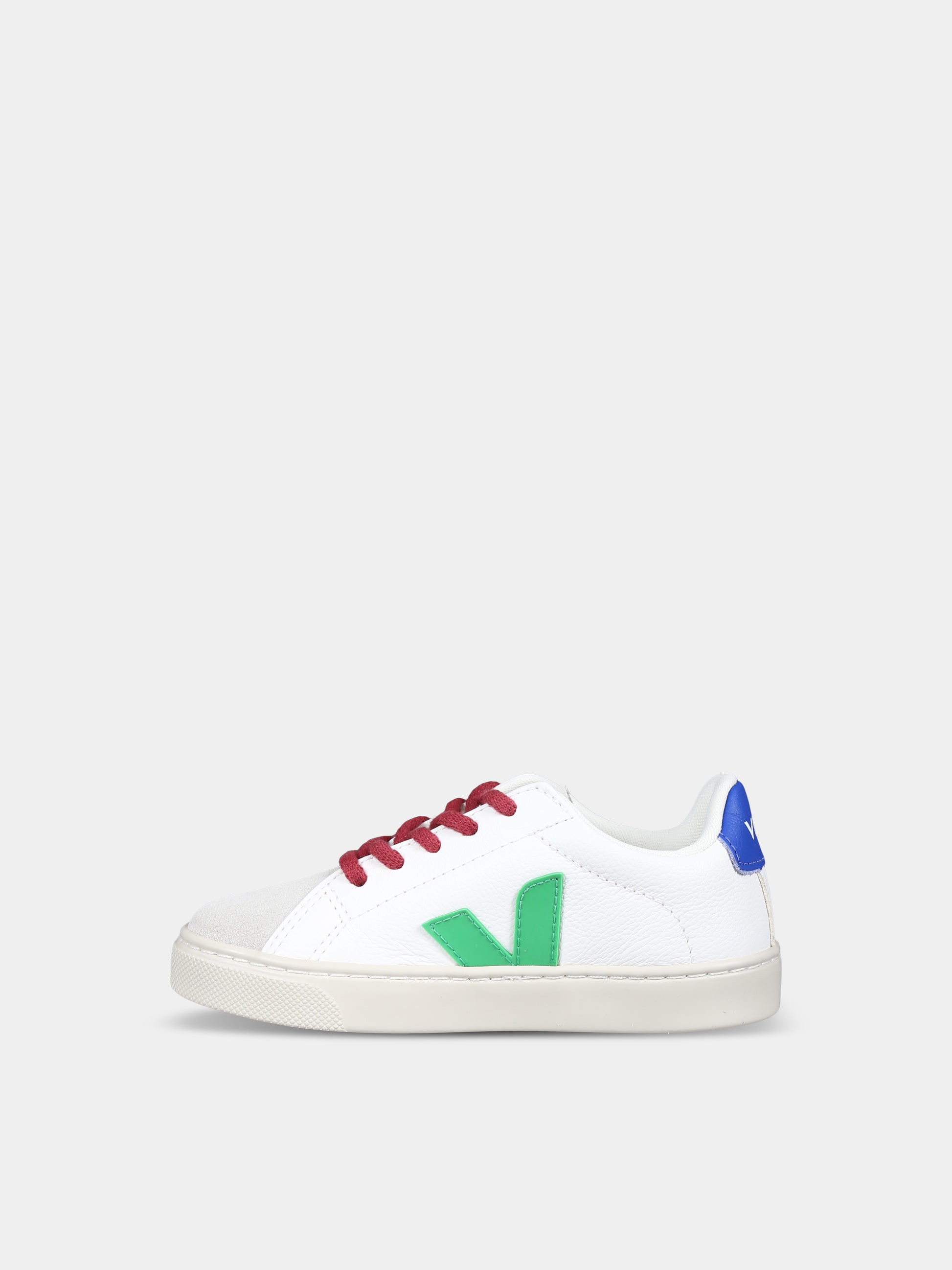 Sneakers bianche per bambini con logo,Veja,RS0503789C