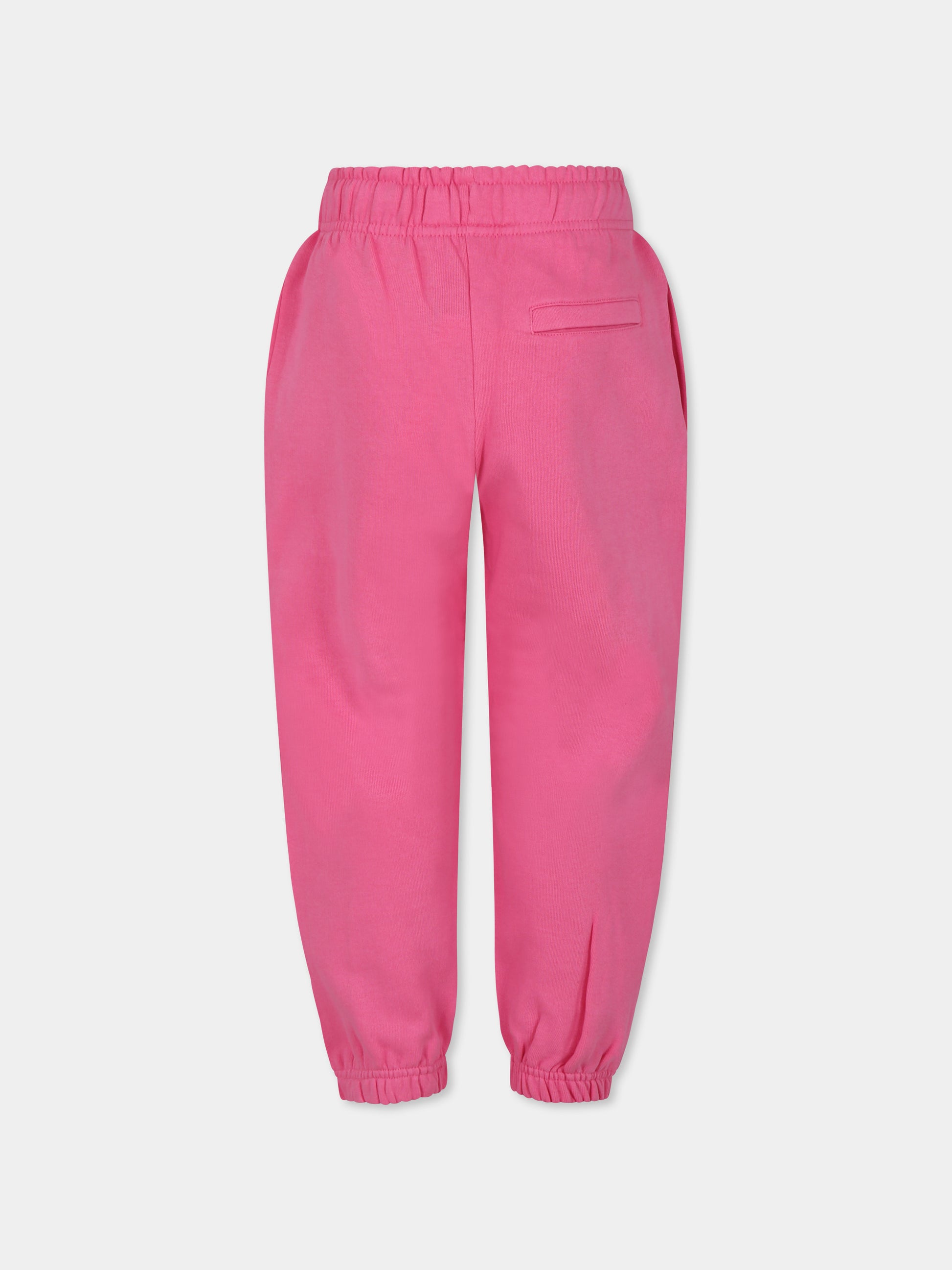 Pantaloni rosa Adan per bambina con scritta Play,Molo,2W24I202 8488