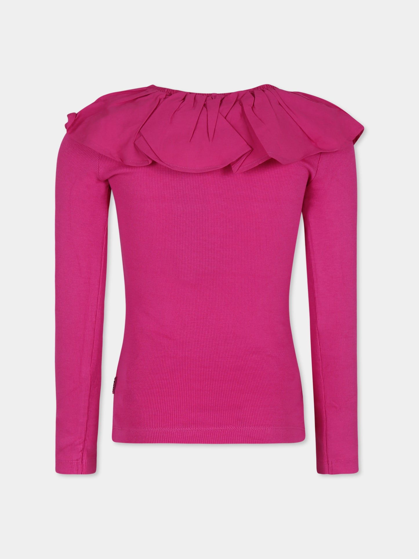 T-shirt fucsia Renate per bambina,Molo,2W24A401 8981