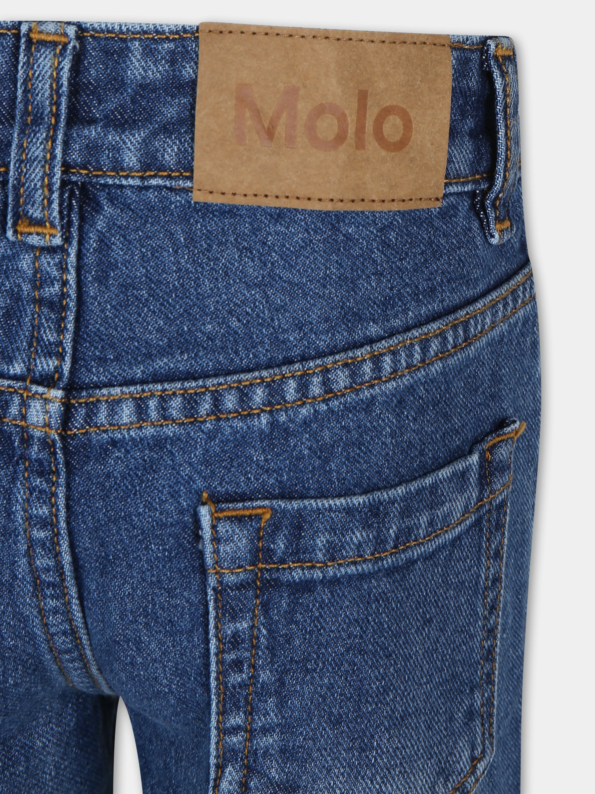 Jeans Andy blu per bambino,Molo,1NOSI103 5555