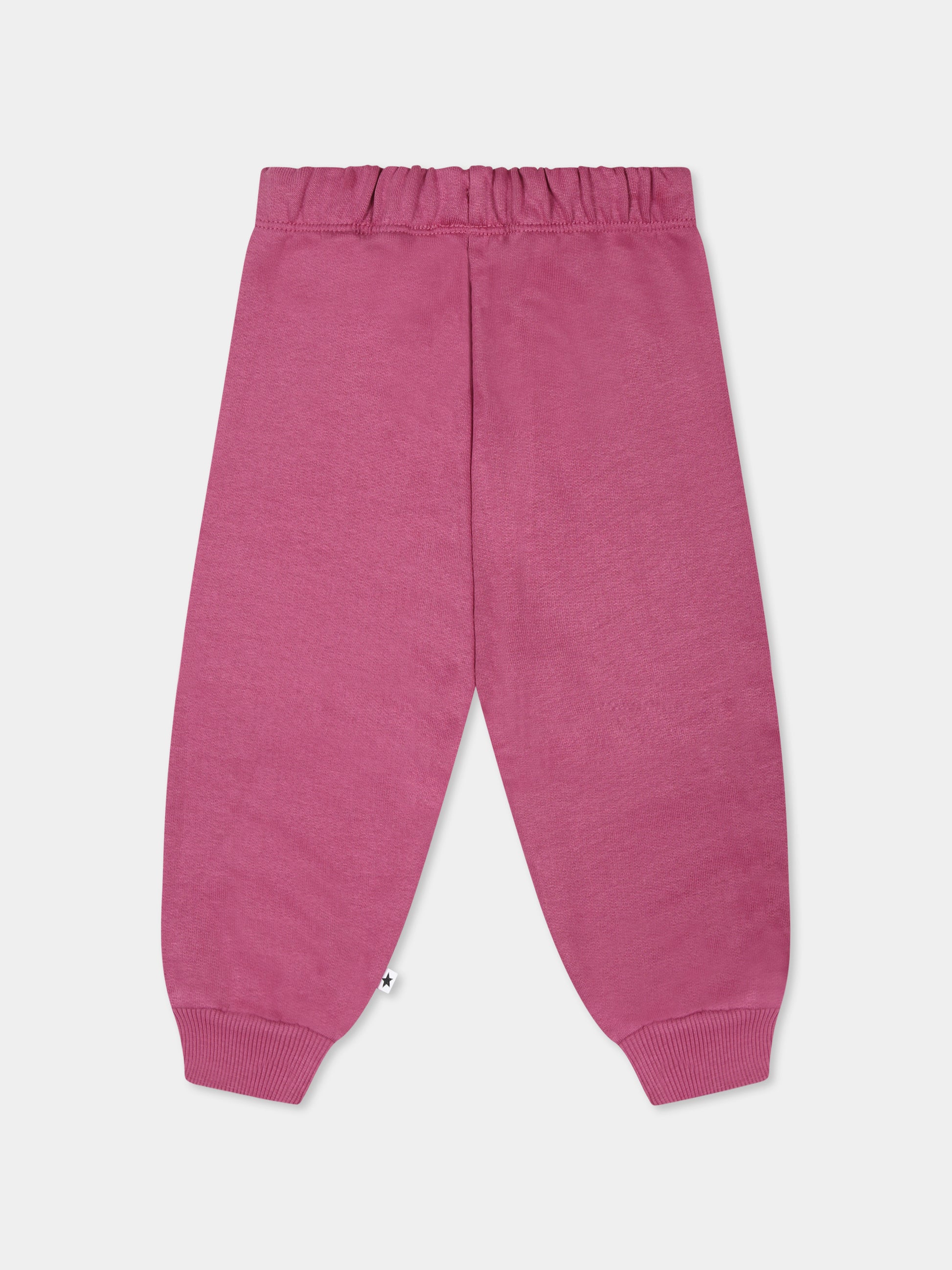 Pantaloni rosa per neonata con smile,Molo,6W24I224 8972