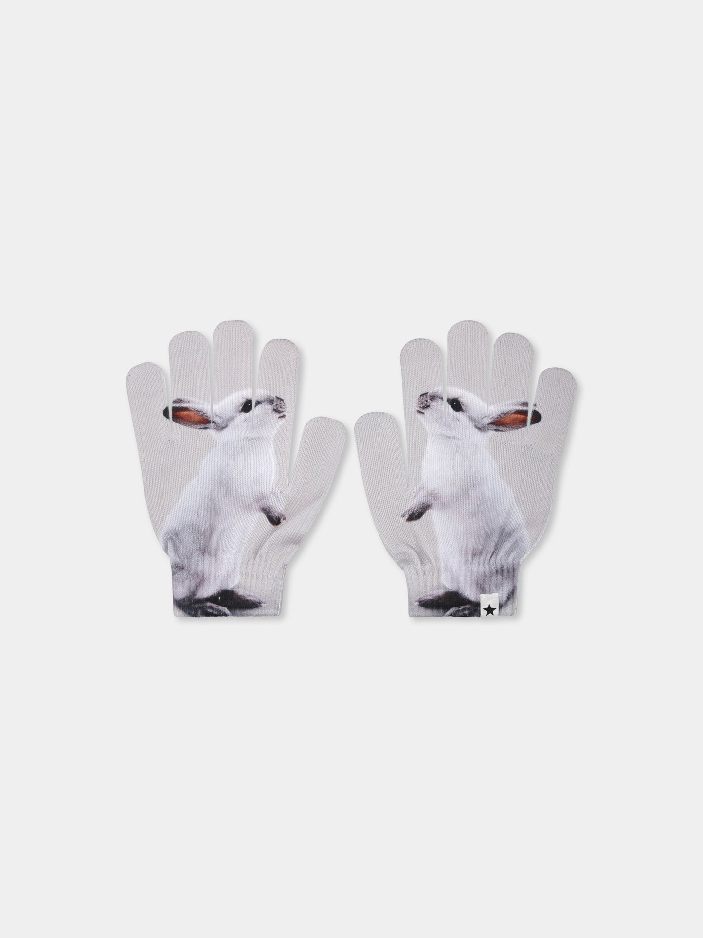 Set accessori beige Kaya per bambina con stampa conigli,Molo,7W24S901 9191
