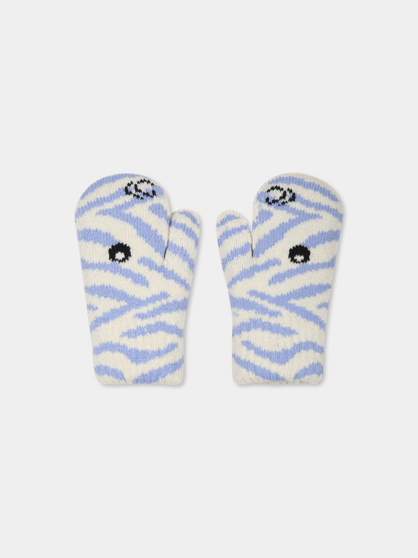 Guanti multicolor Kenau per bambini con zebra,Molo,7W24S105 9131