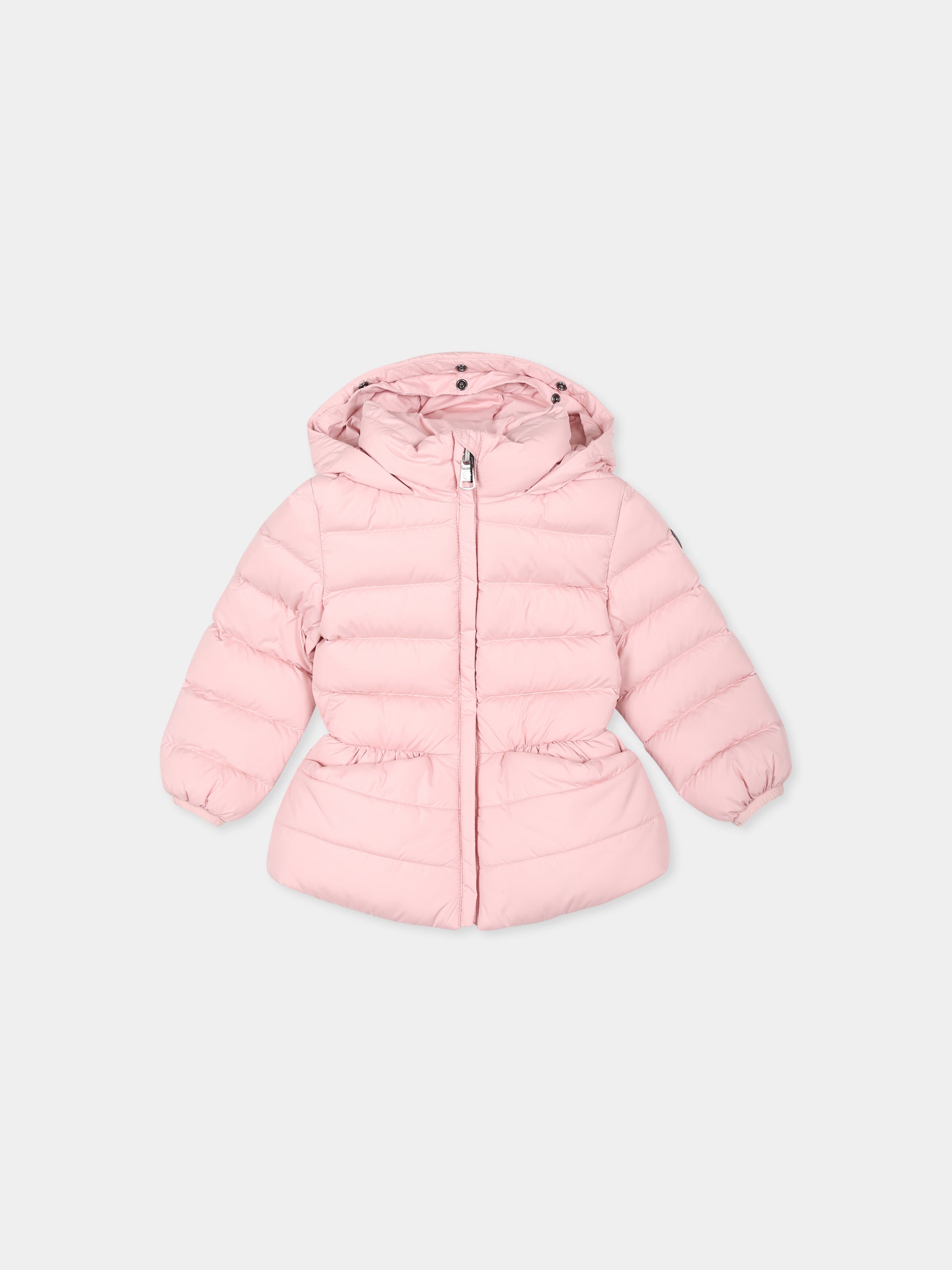 Piumino rosa per neonata con logo,Colmar Originals Kids,3449E 2XX 420