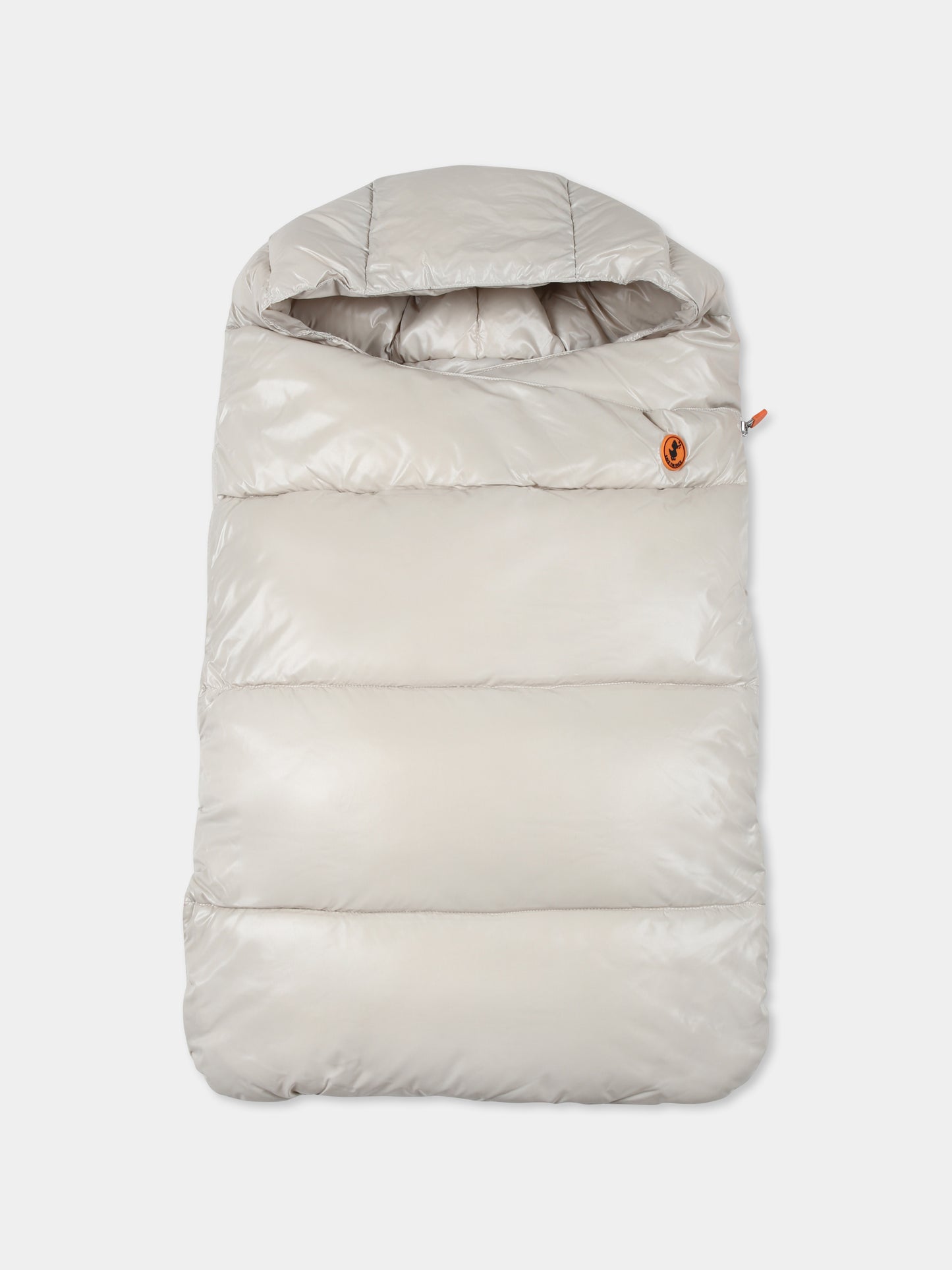 Sacco nanna Kay beige per neonati con logo,Save The Duck Kids,I30001X LUCK19 40019