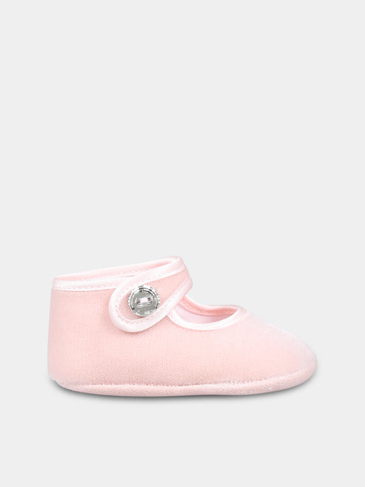 Ballerine rosa per neonata,Monnalisa,73D001 4803 0091