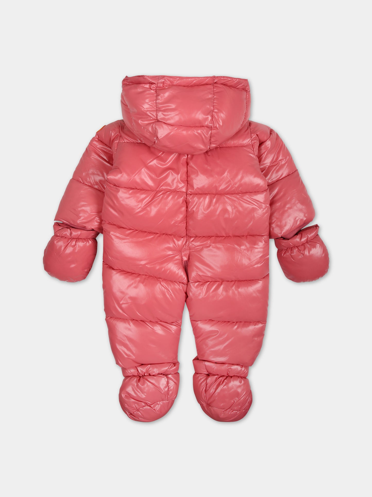 Tuta Shell rosa per neonata con logo,Save The Duck Kids,I30002X LUCK17 80036