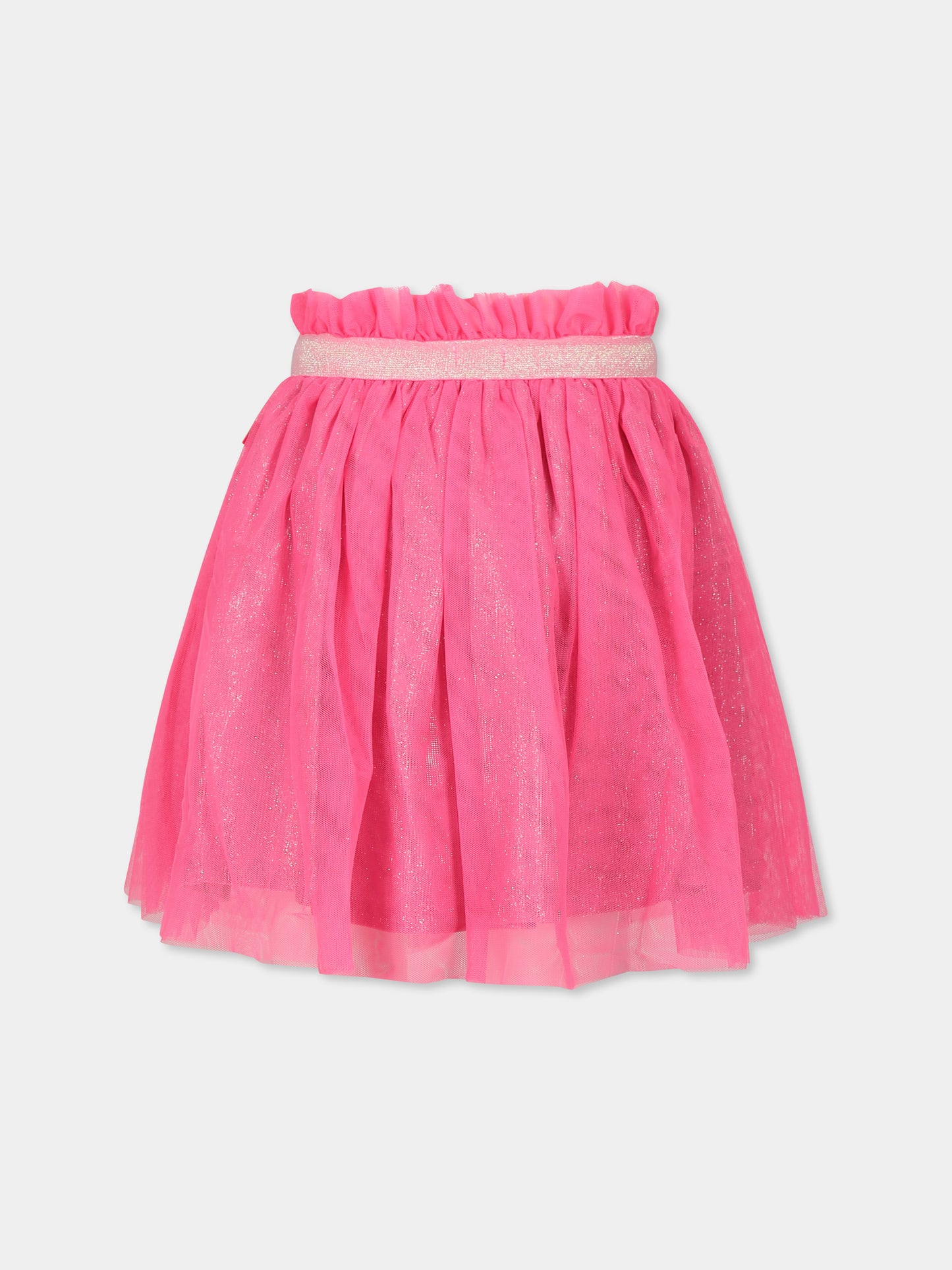 Gonna fucsia per bambina con logo,Billieblush,U20559 47A