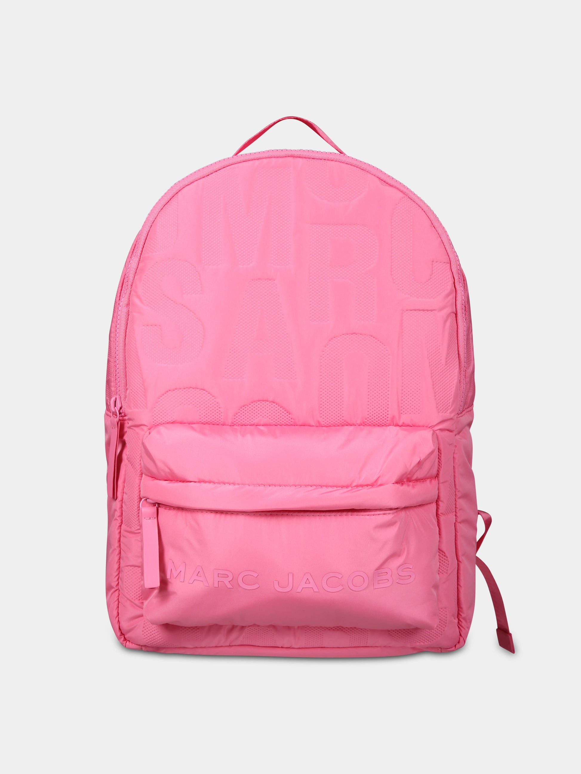 Zaino rosa per bambina con logo,Marc Jacobs,W60356 490