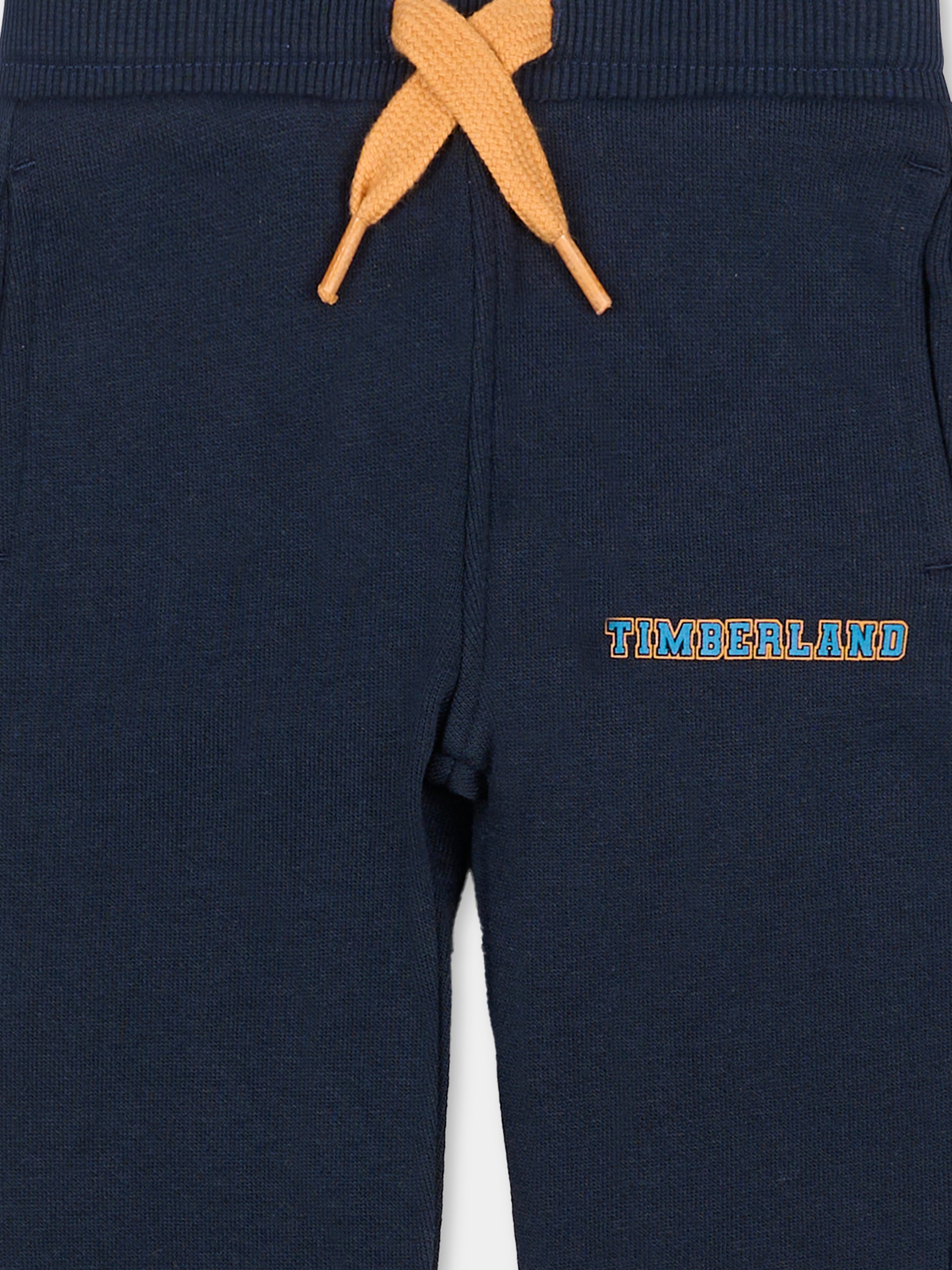 Pantaloni blu per neonato con logo,Timberland,T60265 83D
