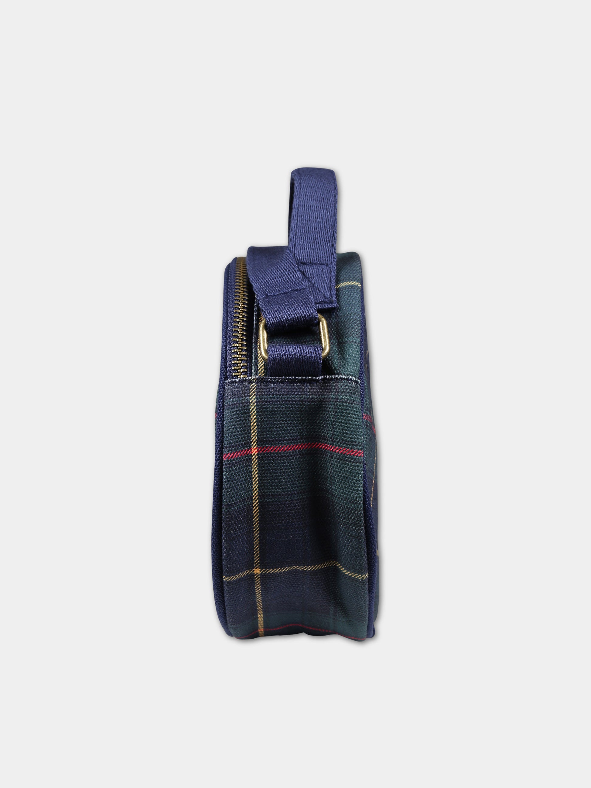 Borsa blu per bambina con logo,Ralph Lauren Kids,23WRL4AR106 ECD