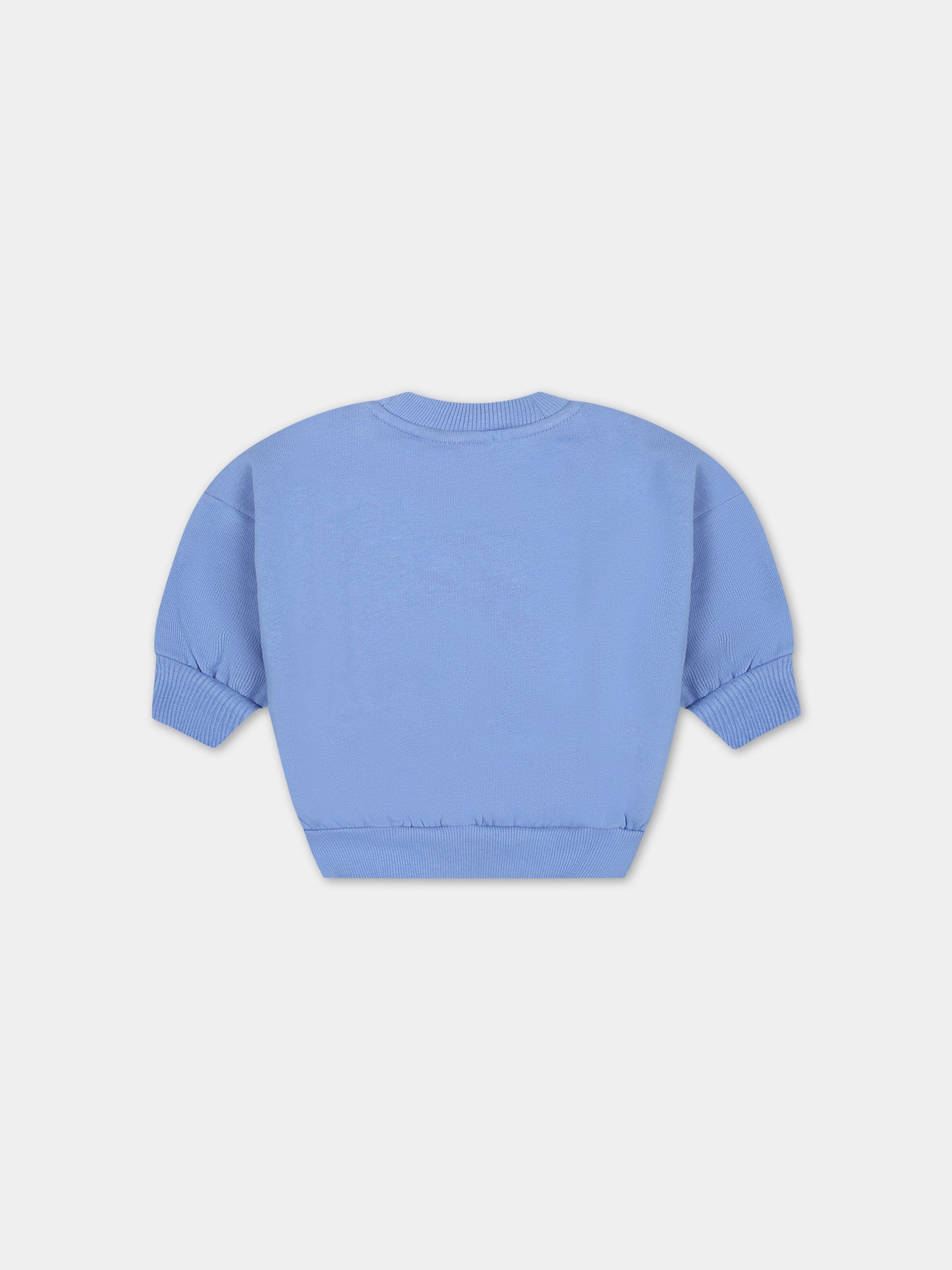 Felpa azzurra per neonati con cane,Mini Rodini,2412011060