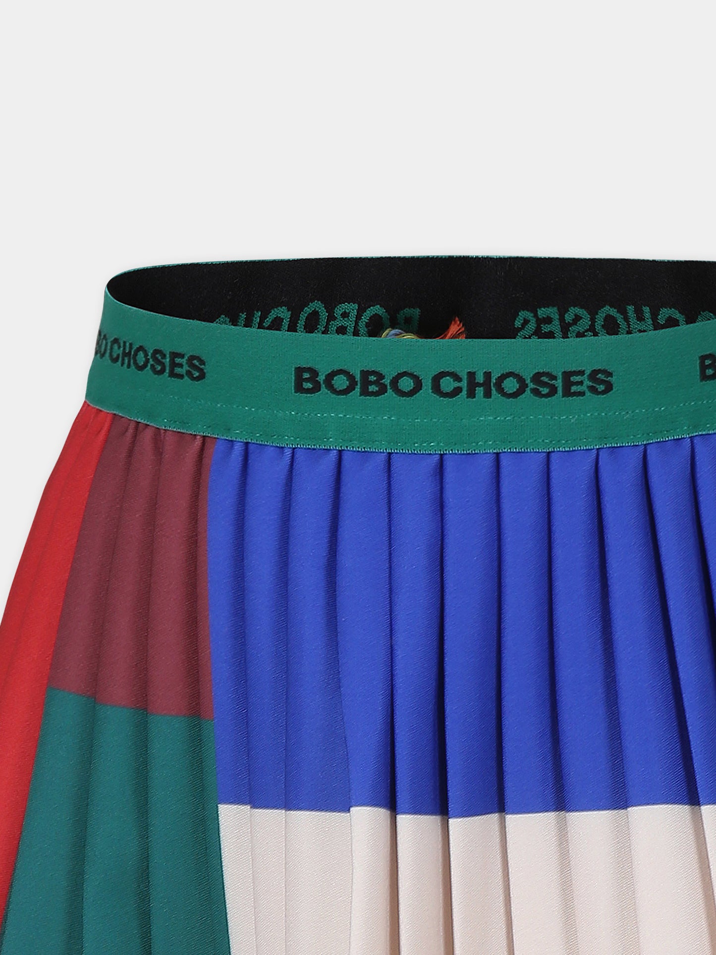 Gonna multicolor per bambina con logo,Bobo Choses,B224AC071