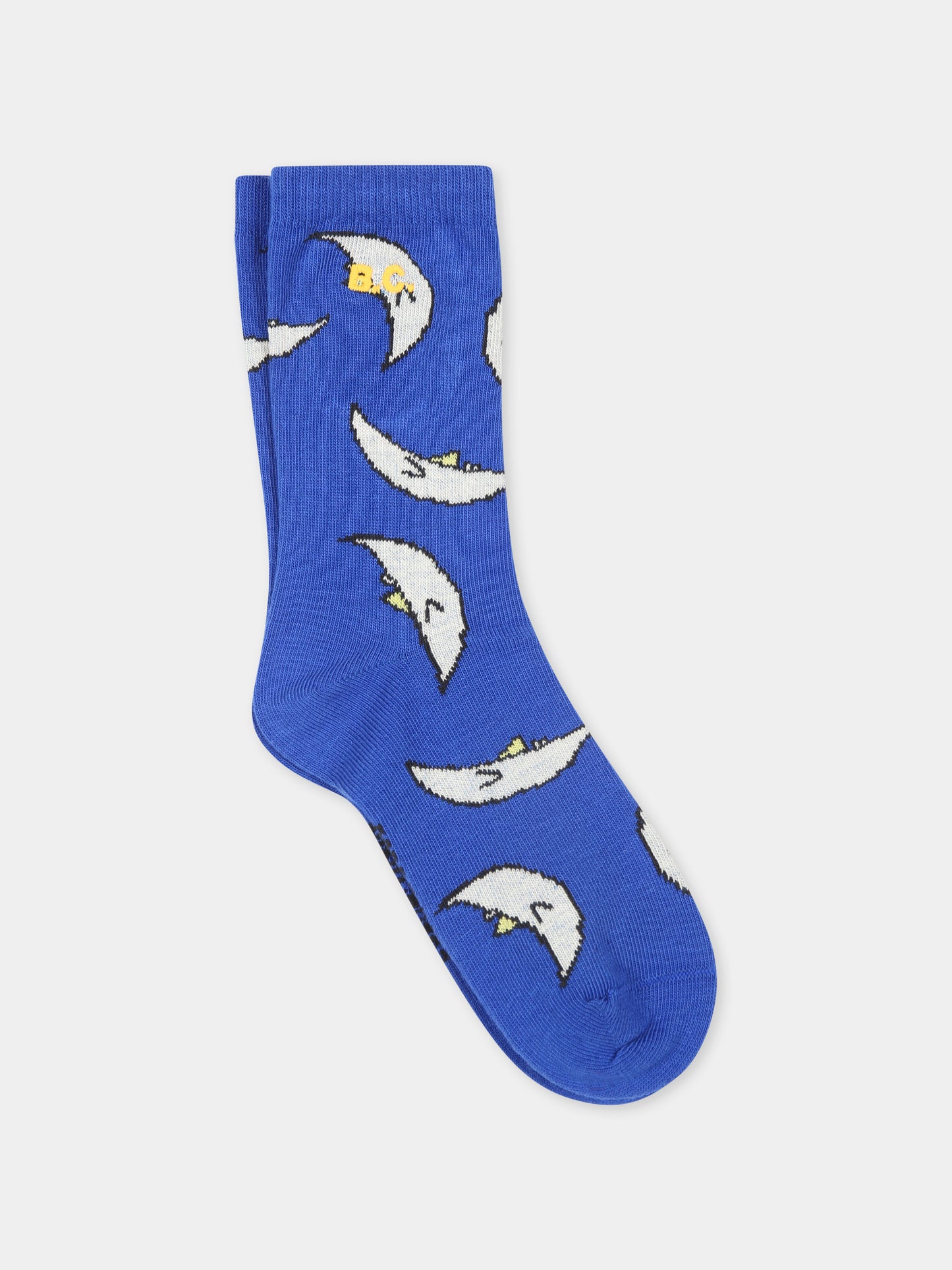 Calzini blu per bambini con luna,Bobo Choses,B224AI009