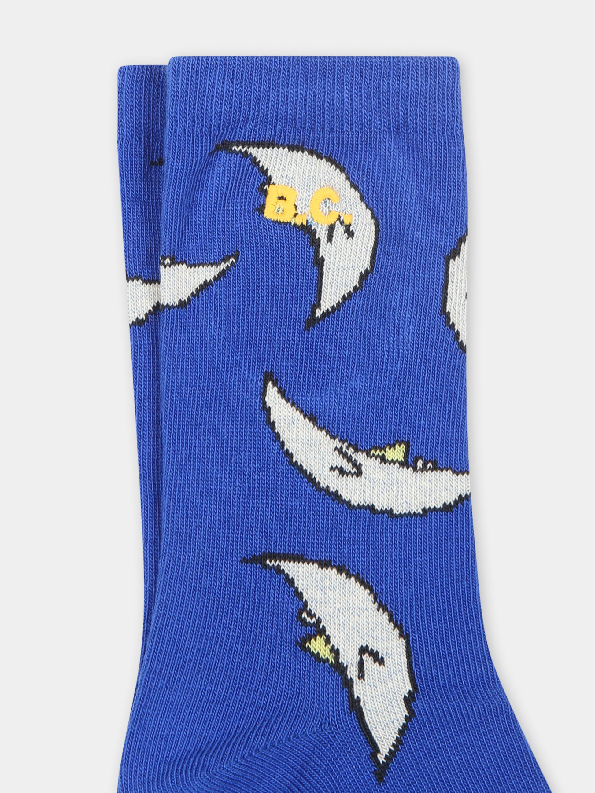 Calzini blu per bambini con luna,Bobo Choses,B224AI009