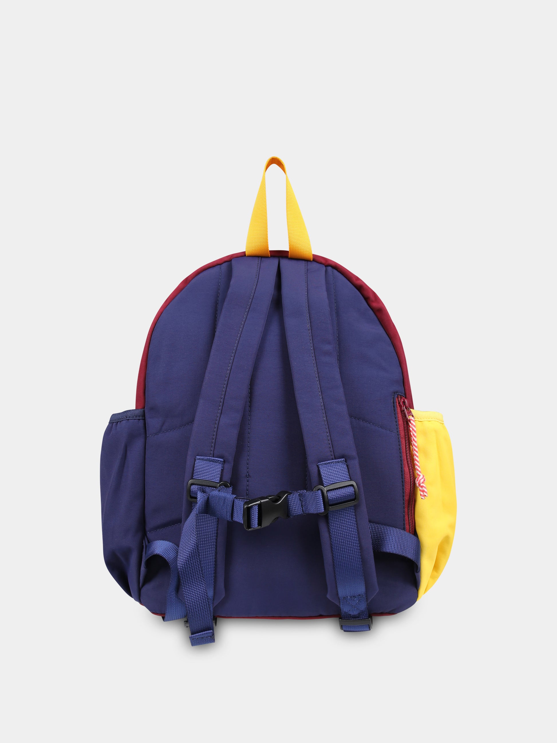 Zaino bordeaux per bambini con logo vintage,Bobo Choses,B224AI018