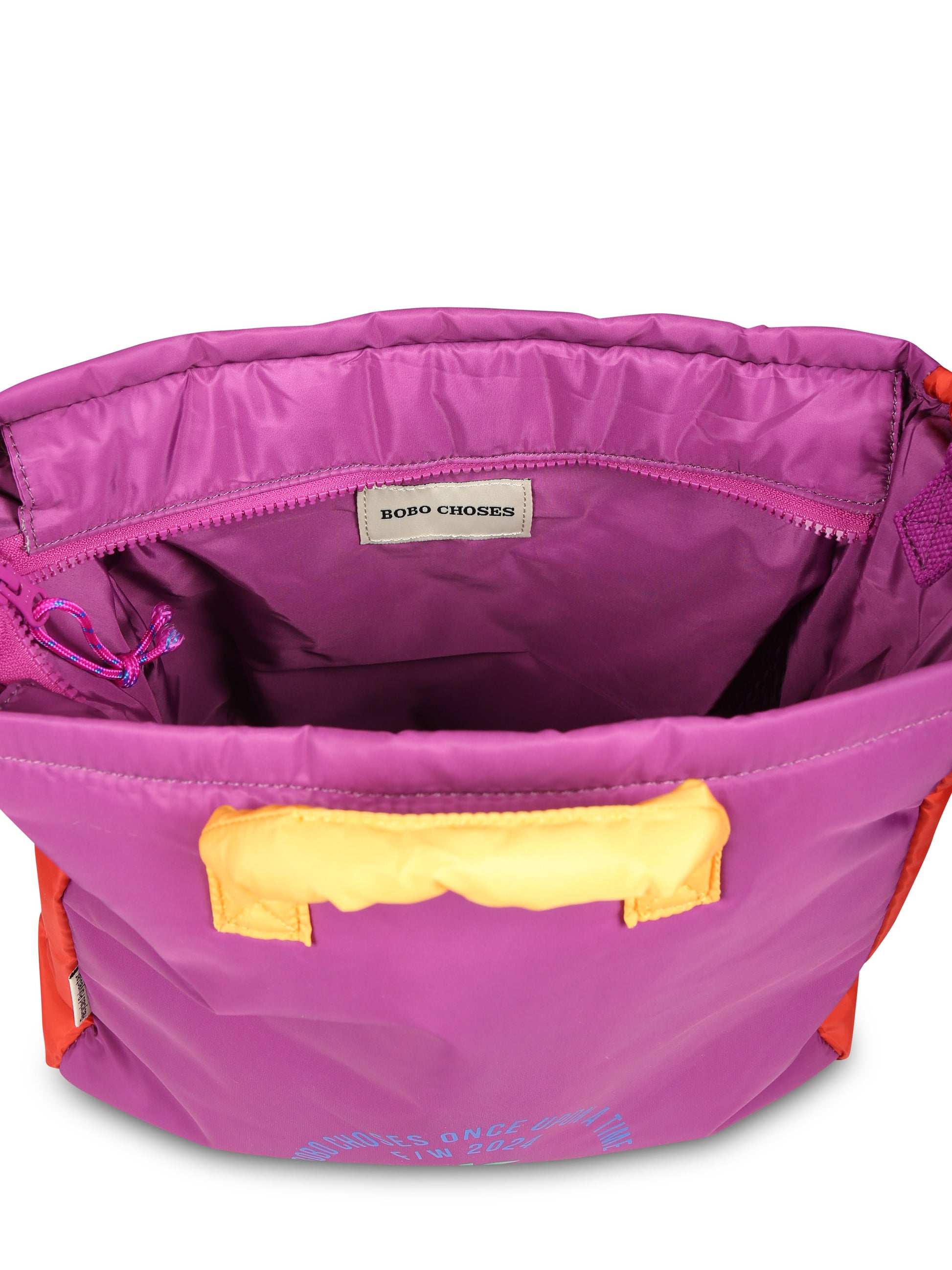 Borsa viola per bambina con logo,Bobo Choses,B224AI023