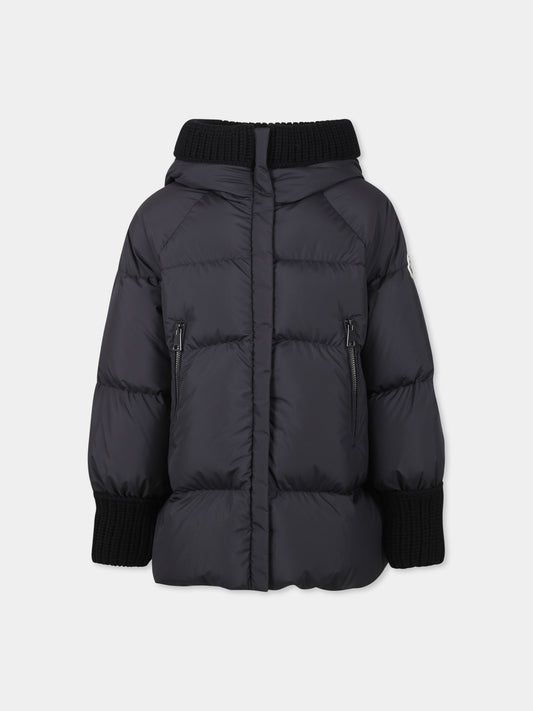 Piumino Ronda nero per bambino con logo,Moncler Kids,J2954 1A00087 54A81 999