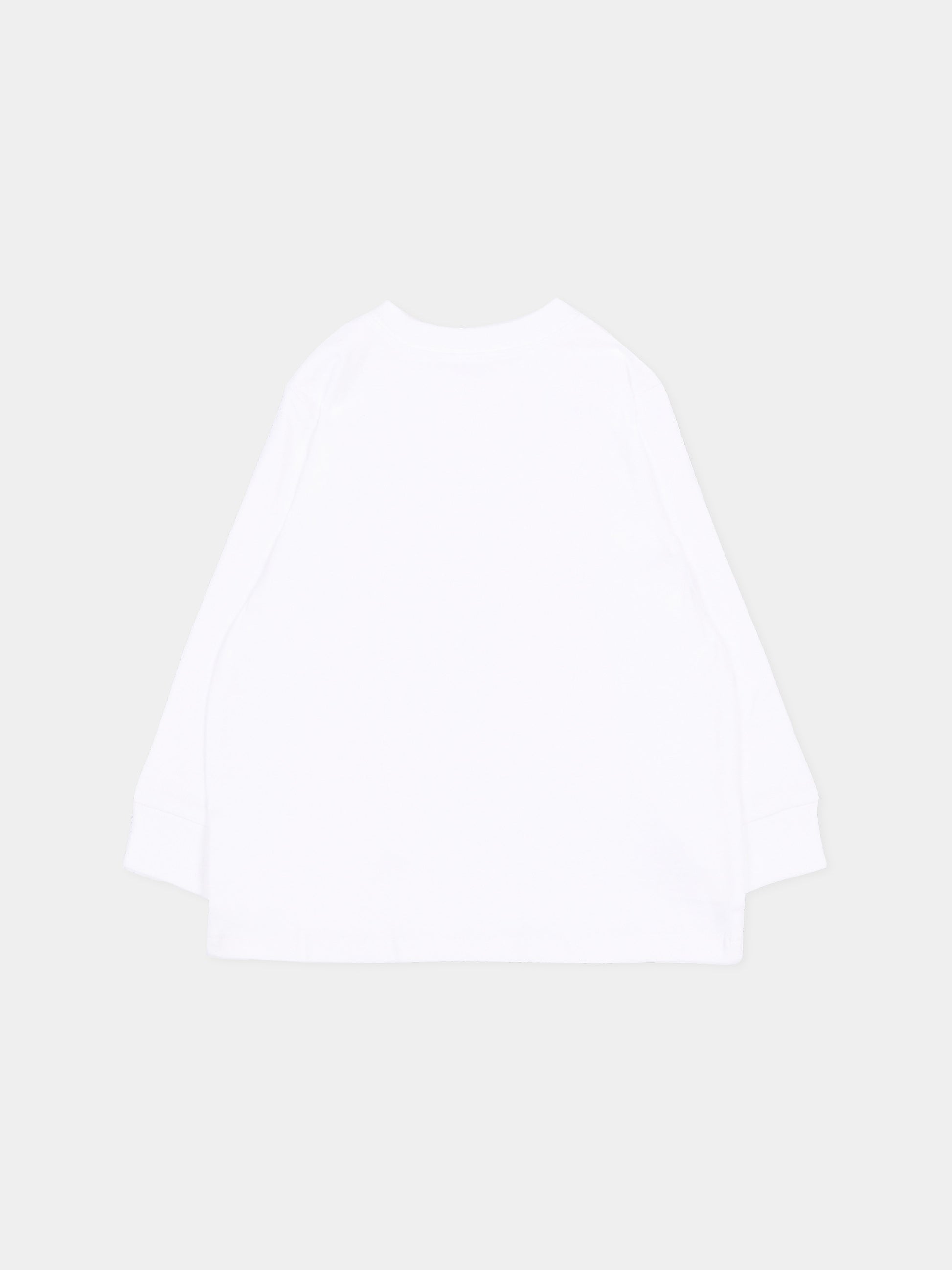 T-Shirt a manica lunga bianca per neonato,Ralph Lauren Kids,843804004