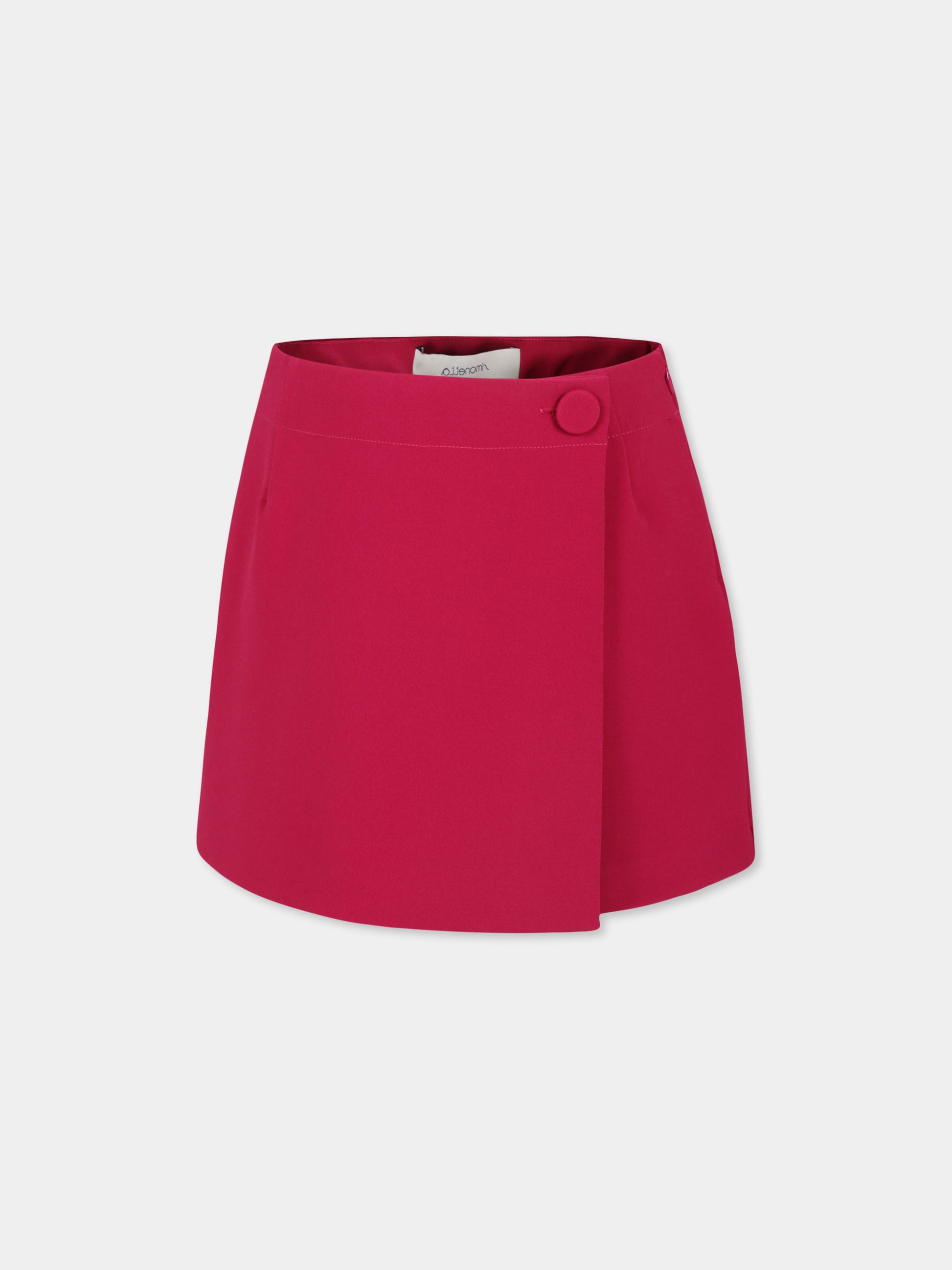 Shorts fucsia per bambina,Simonetta,SV7A21 K0198 50B