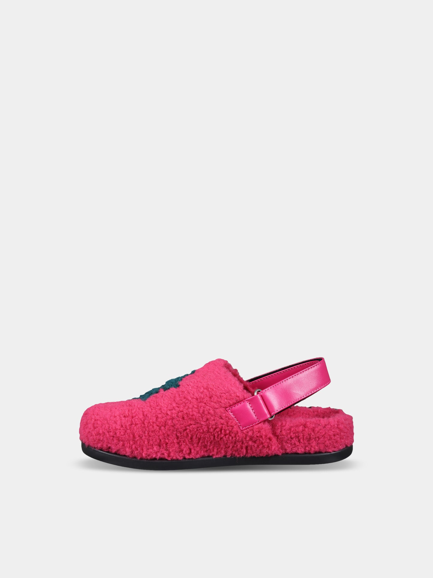 Sabot fucsia per bambina con stella,Marni Kids,78272 3