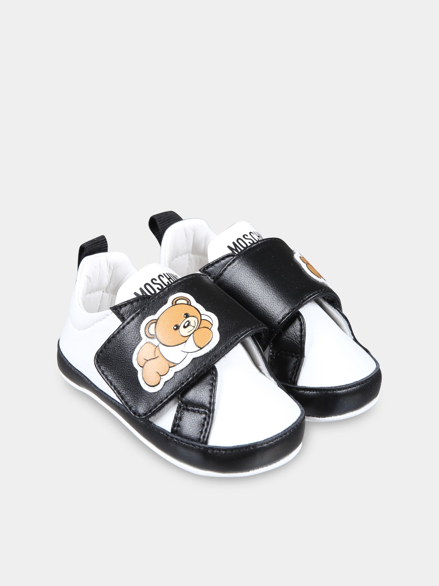 Sneakers nere per neonati con Teddy Bear,Moschino Kids,78564 5