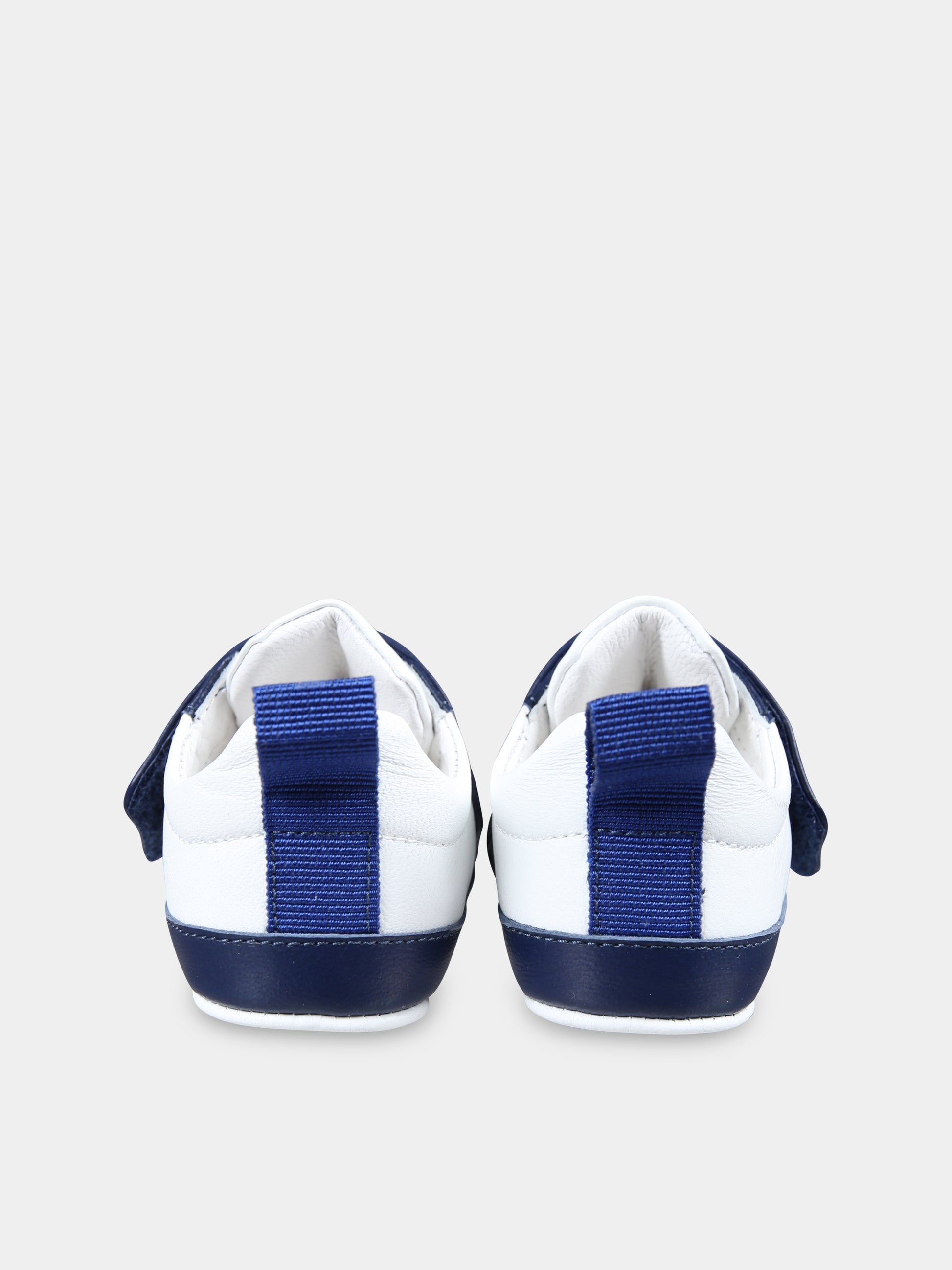 Sneakers blu per neonato con Teddy Bear,Moschino Kids,78564 2