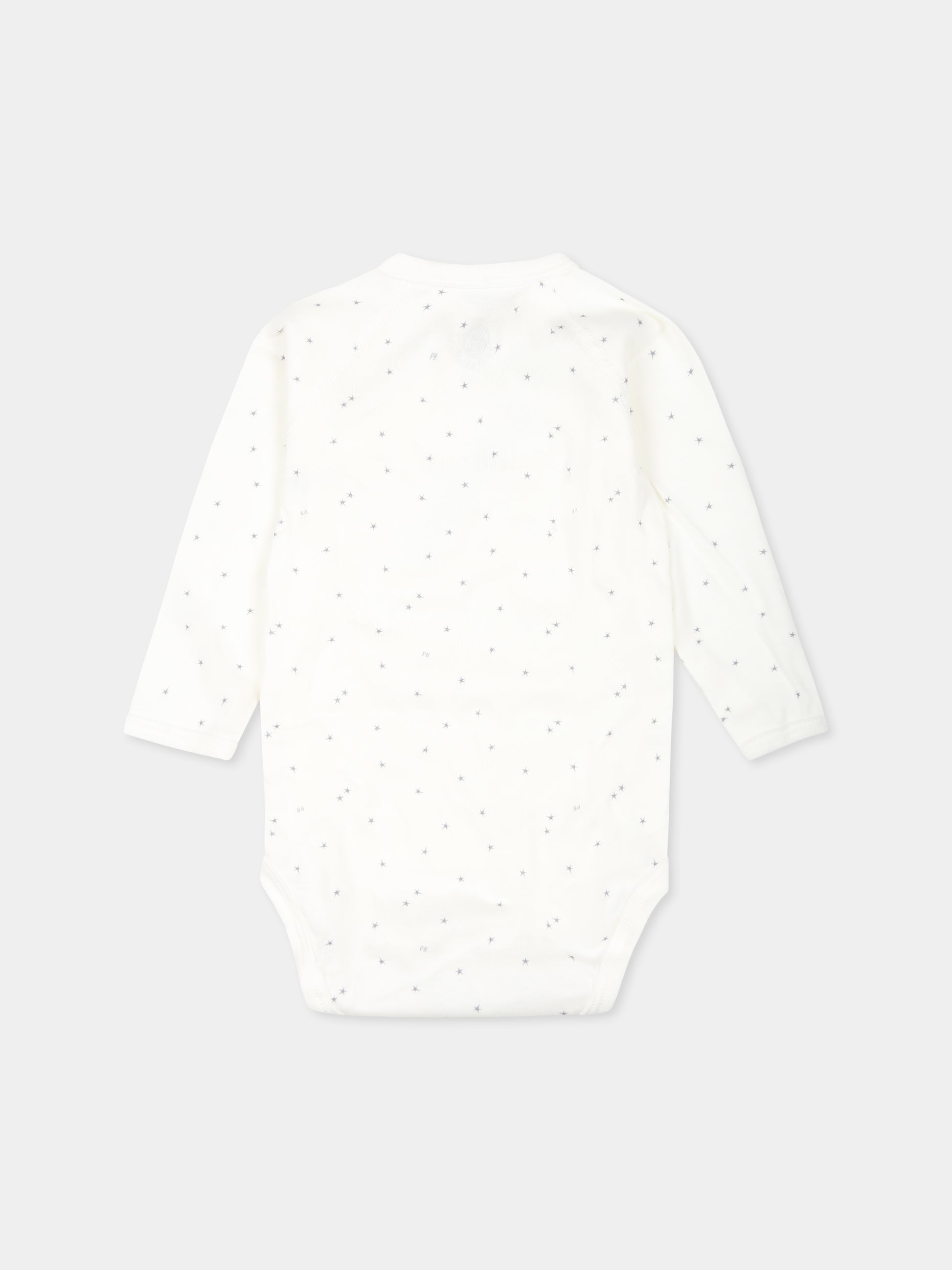 Set bianco per neonati con conigli e stelle,Petit Bateau,A0ASC VARIANTE 1 00