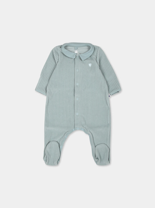 Tutina verde acqua per neonati,Petit Bateau,A0ATO PAUL 01