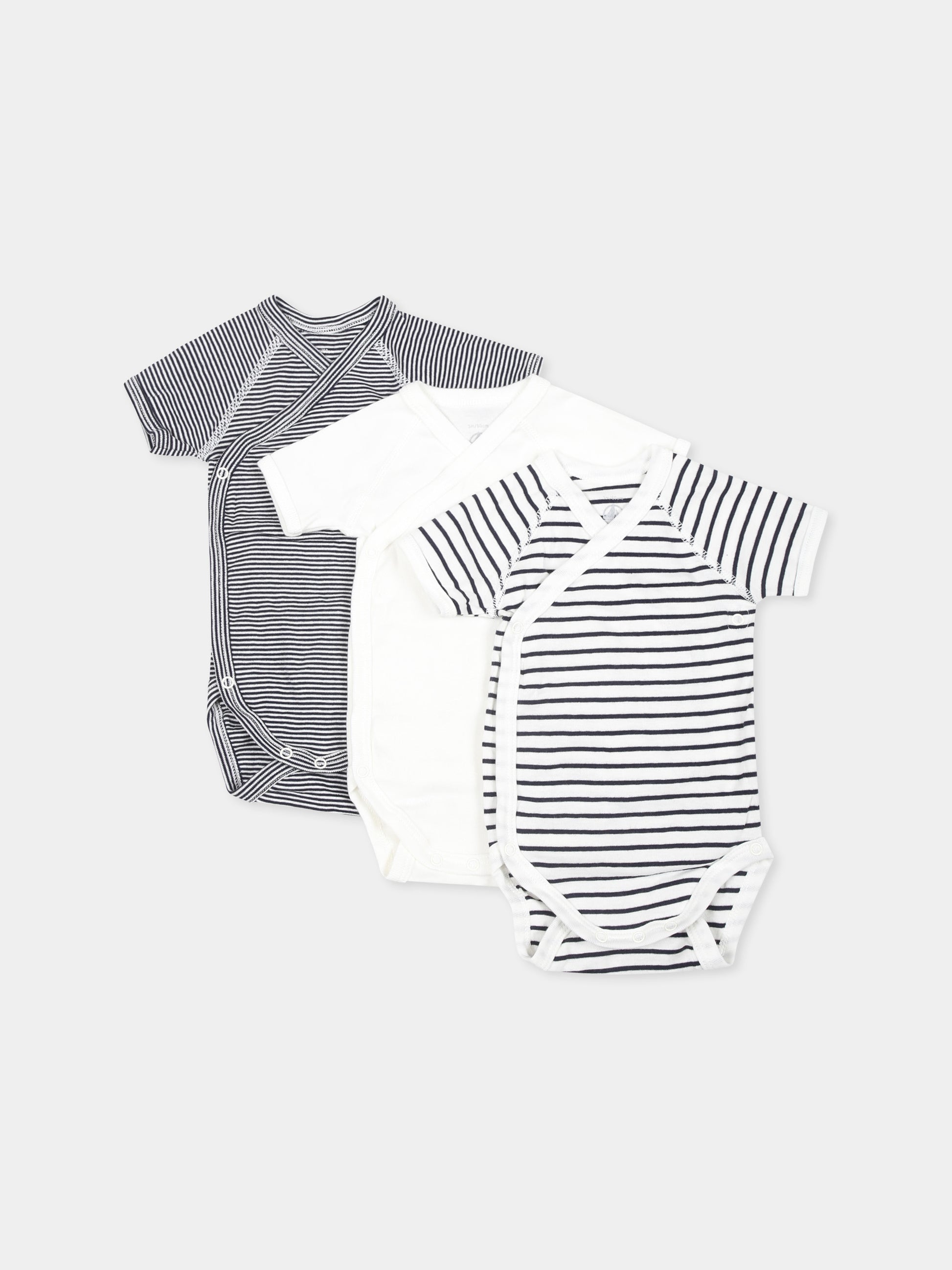 Set body multicolor per neonato,Petit Bateau,A097H VARIANTE 1 00