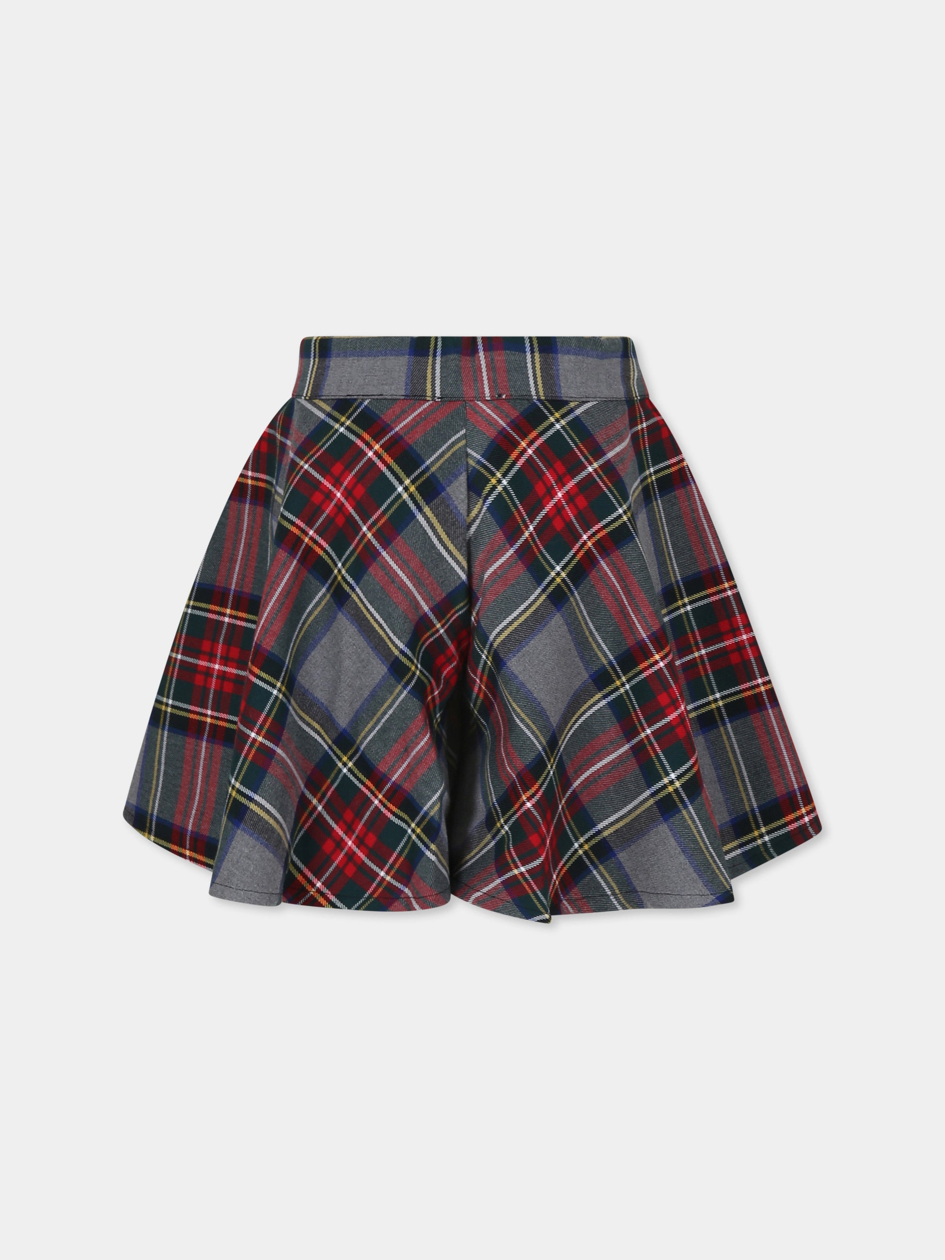 Shorts grigi per bambina,Falcotto,0R01 001 6002521 01