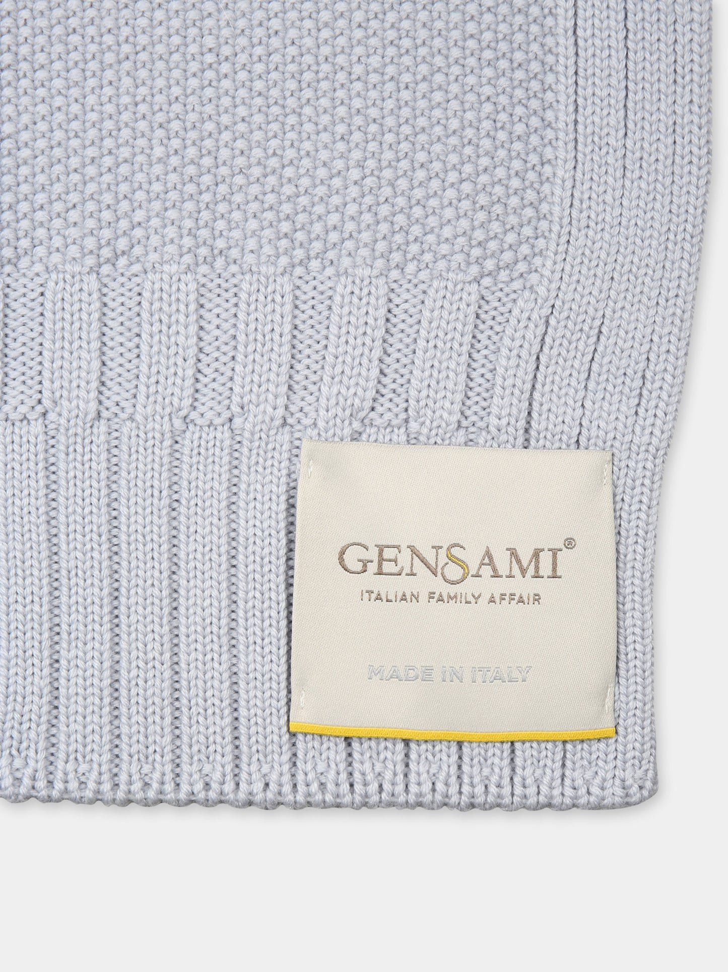 Coperta celeste per neonato con alpachino,Gensami,COP02-B-ALP SKY BLUE