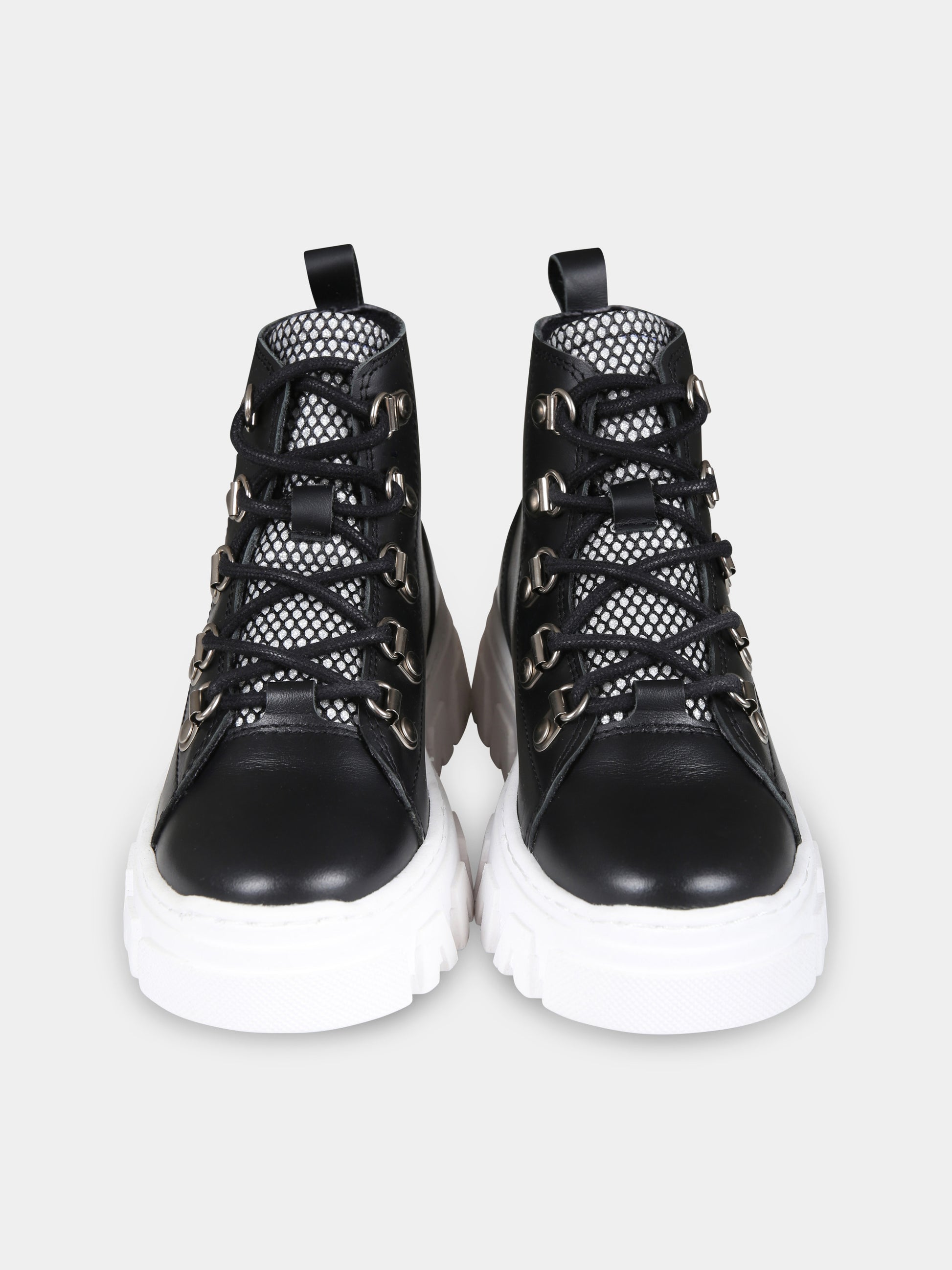 Sneakers nere per bambina con logo,Dkny,D60879 09B