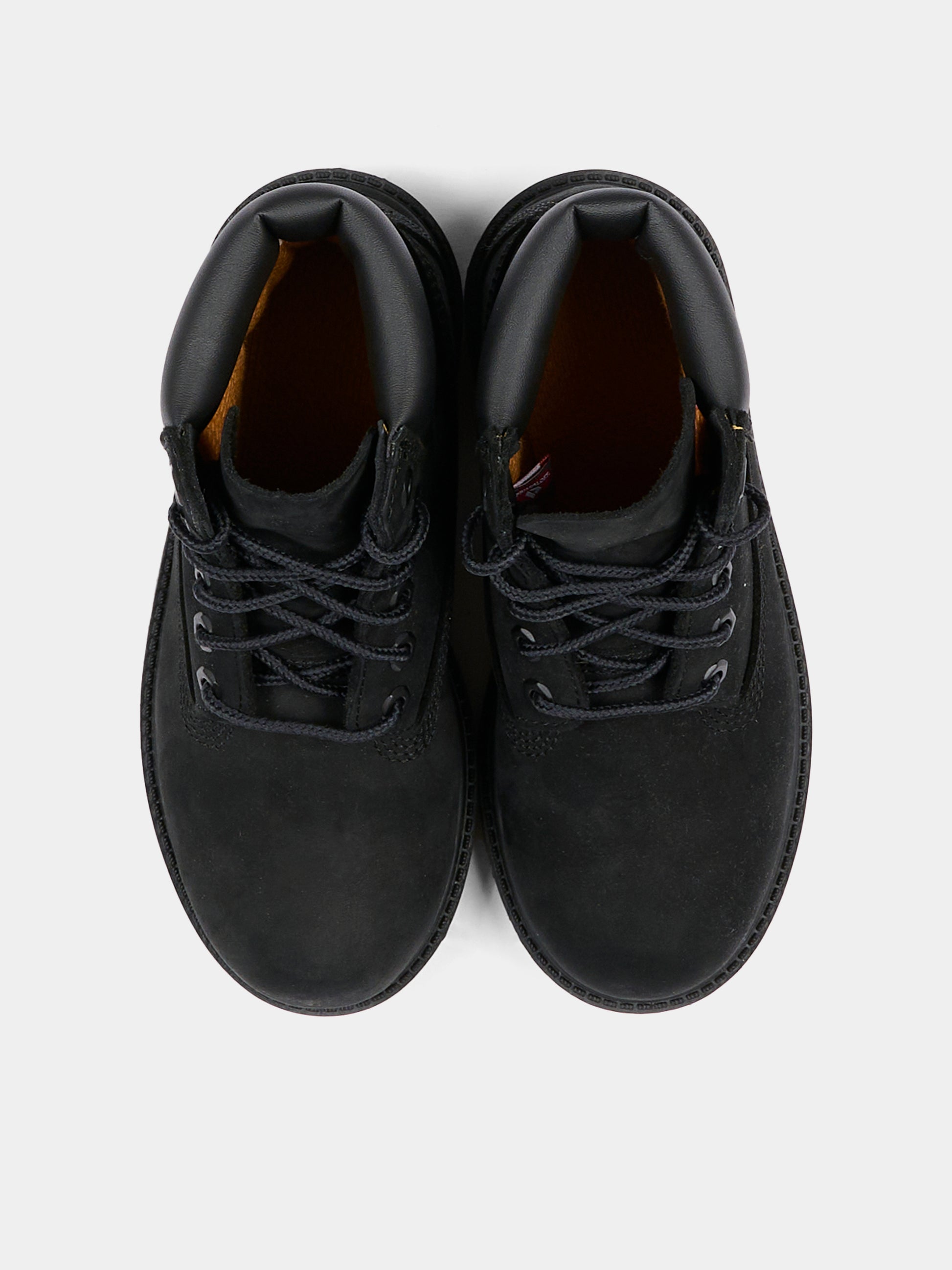 Scarponcini neri  6 In Premium Wp per bambini con logo,Timberland,TB0127070011