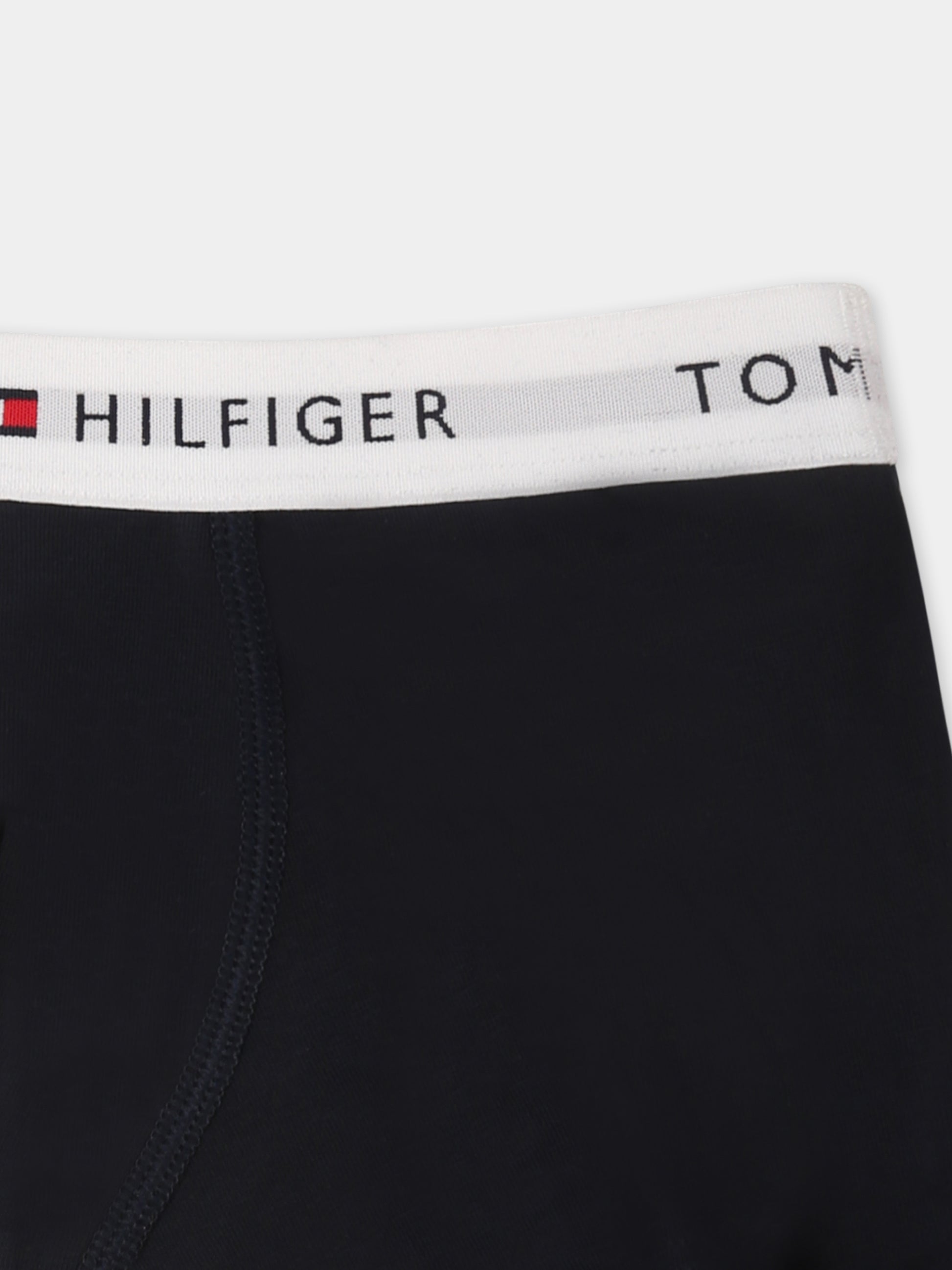 Set boxer blu per bambino con logo,Tommy Hilfiger Junior,UB0UB00549 0SU