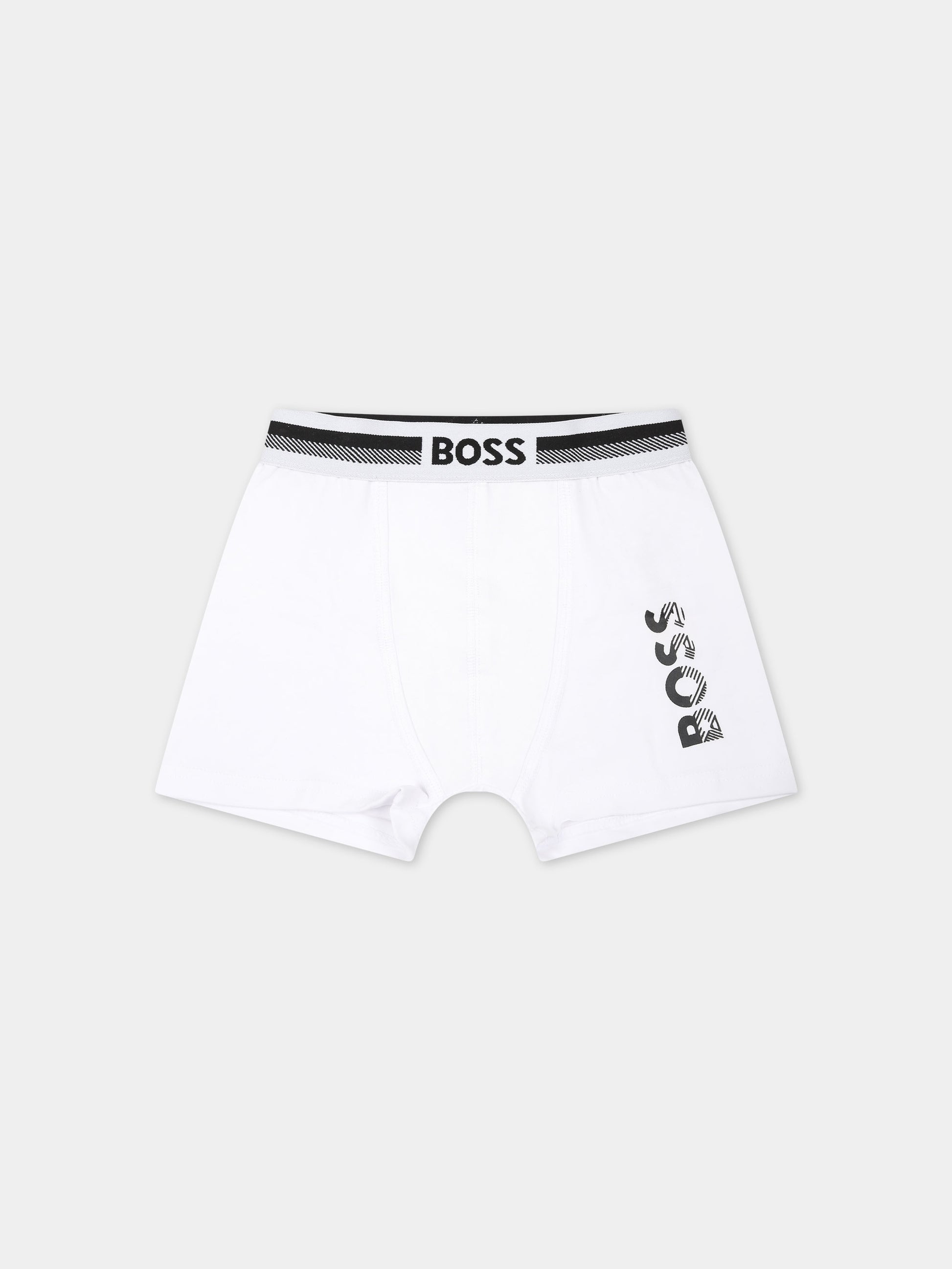 Set multicolor per bambino con logo,Boss,J20380 09B