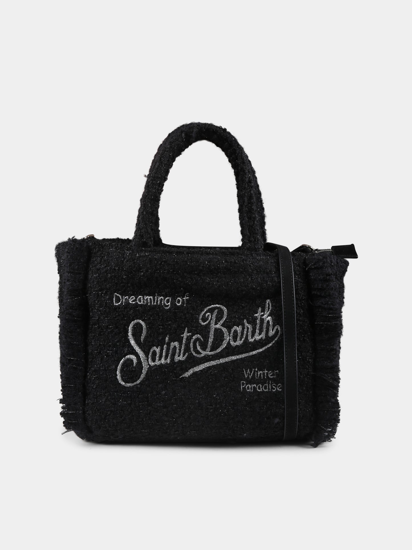 Borsa Colette nera per bambina con logo,Mc2 Saint Barth,COL0015 - 00243G