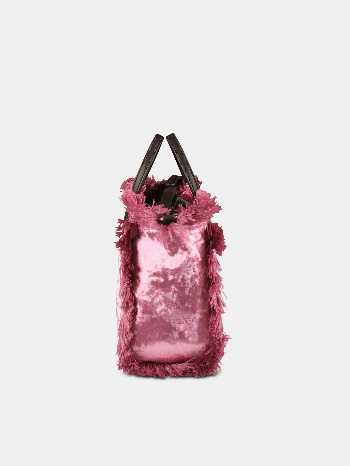 Borsa Vanity mini rosa per bambina con logo,Mc2 Saint Barth,VAMI007 - 00225G