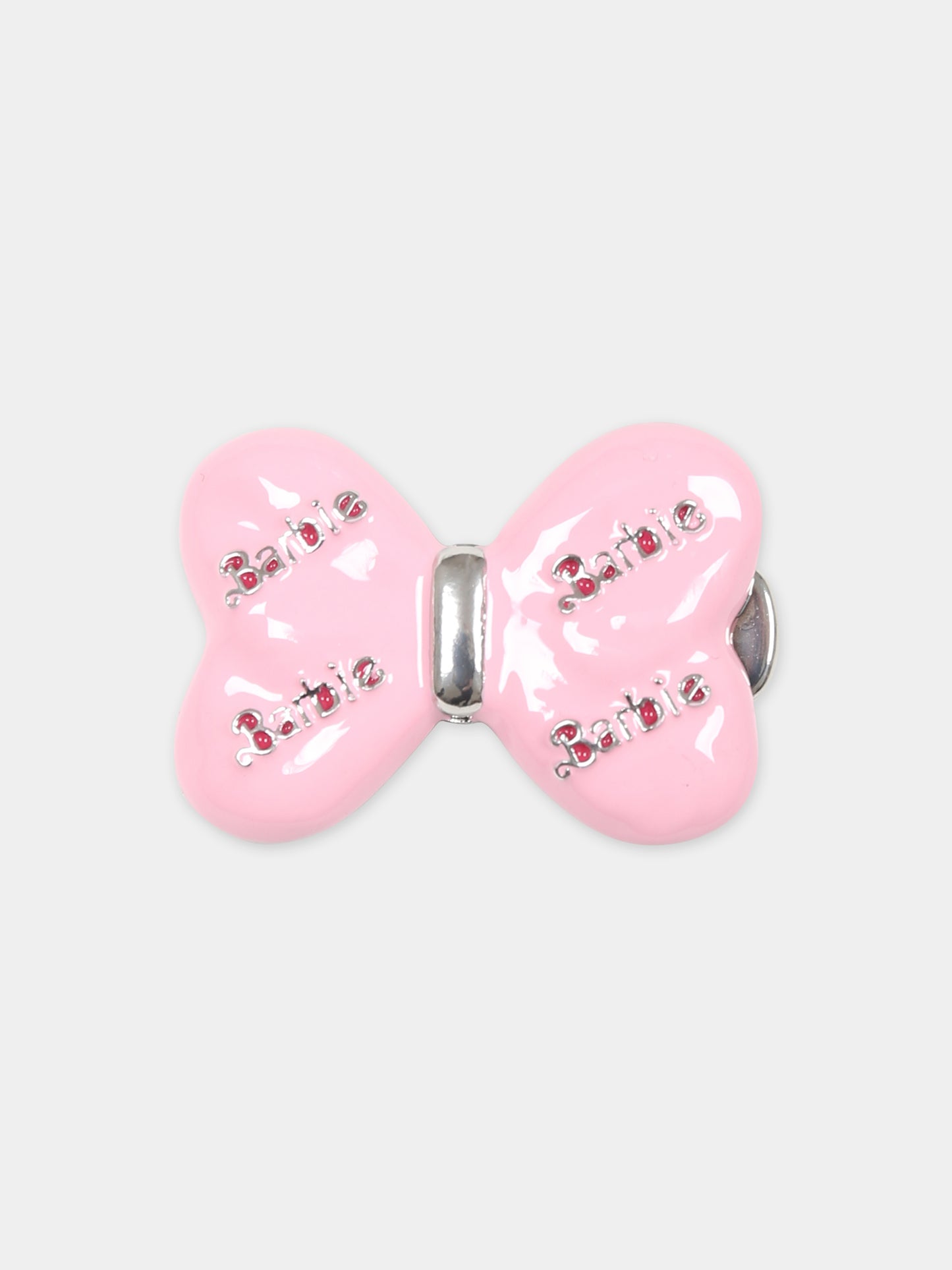 Set fermagli rosa per bambina con fiocco e stella,Monnalisa,19C021 3717 0093