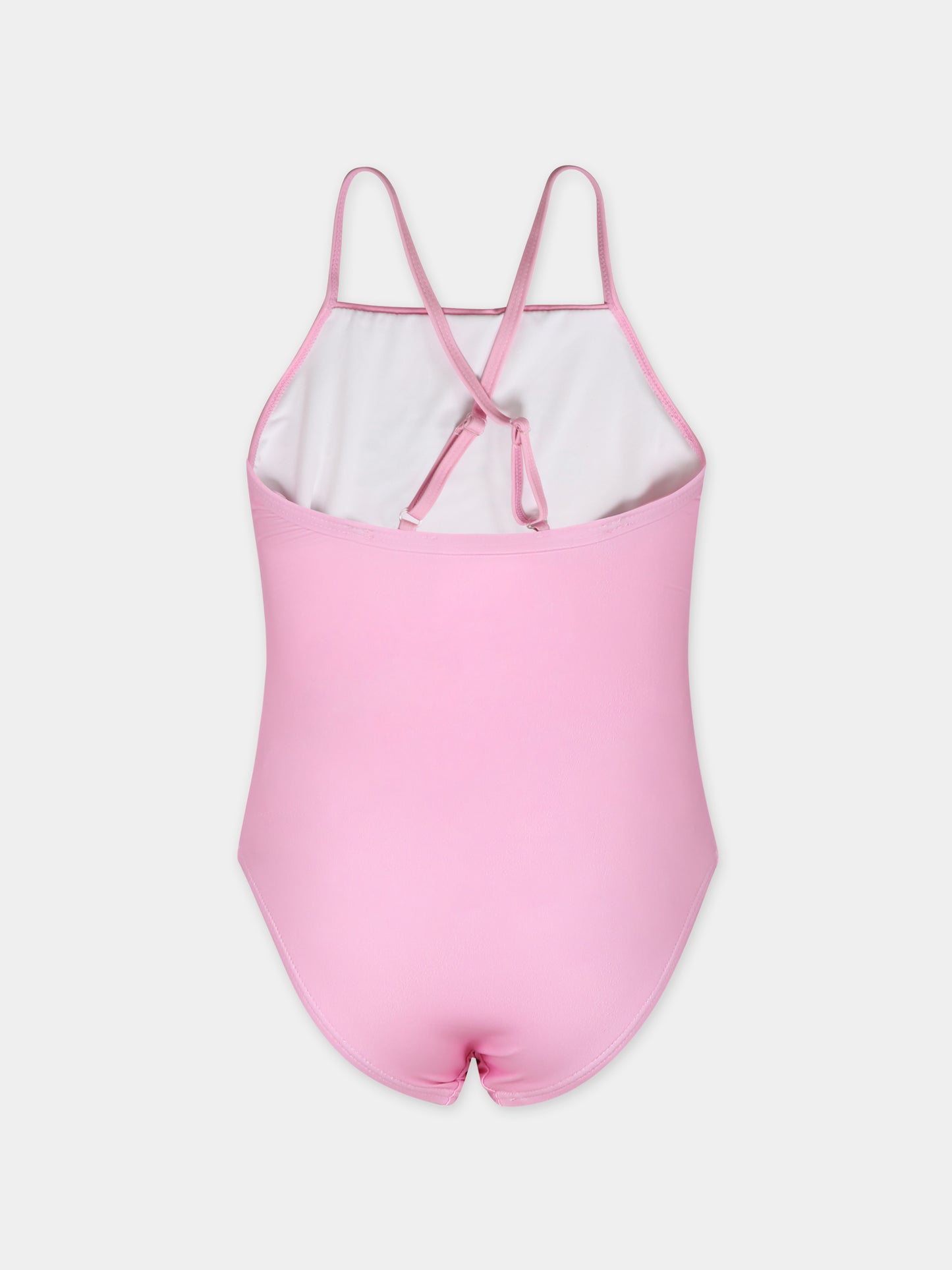 Completo rosa per bambina con scritta Barbie,Monnalisa,19C088 3702 9993