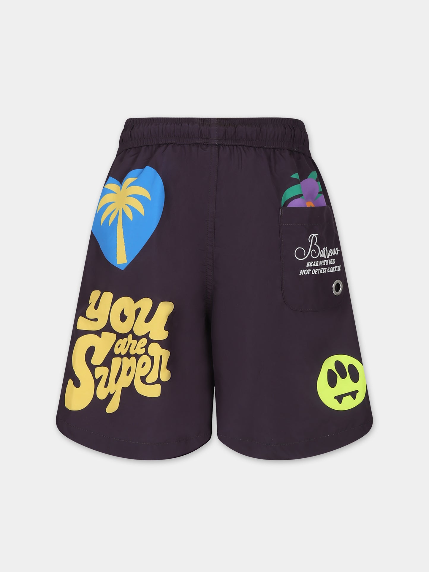 Boxer mare nero per bambino con smile e logo,Barrow,S4BKJBSS151 110