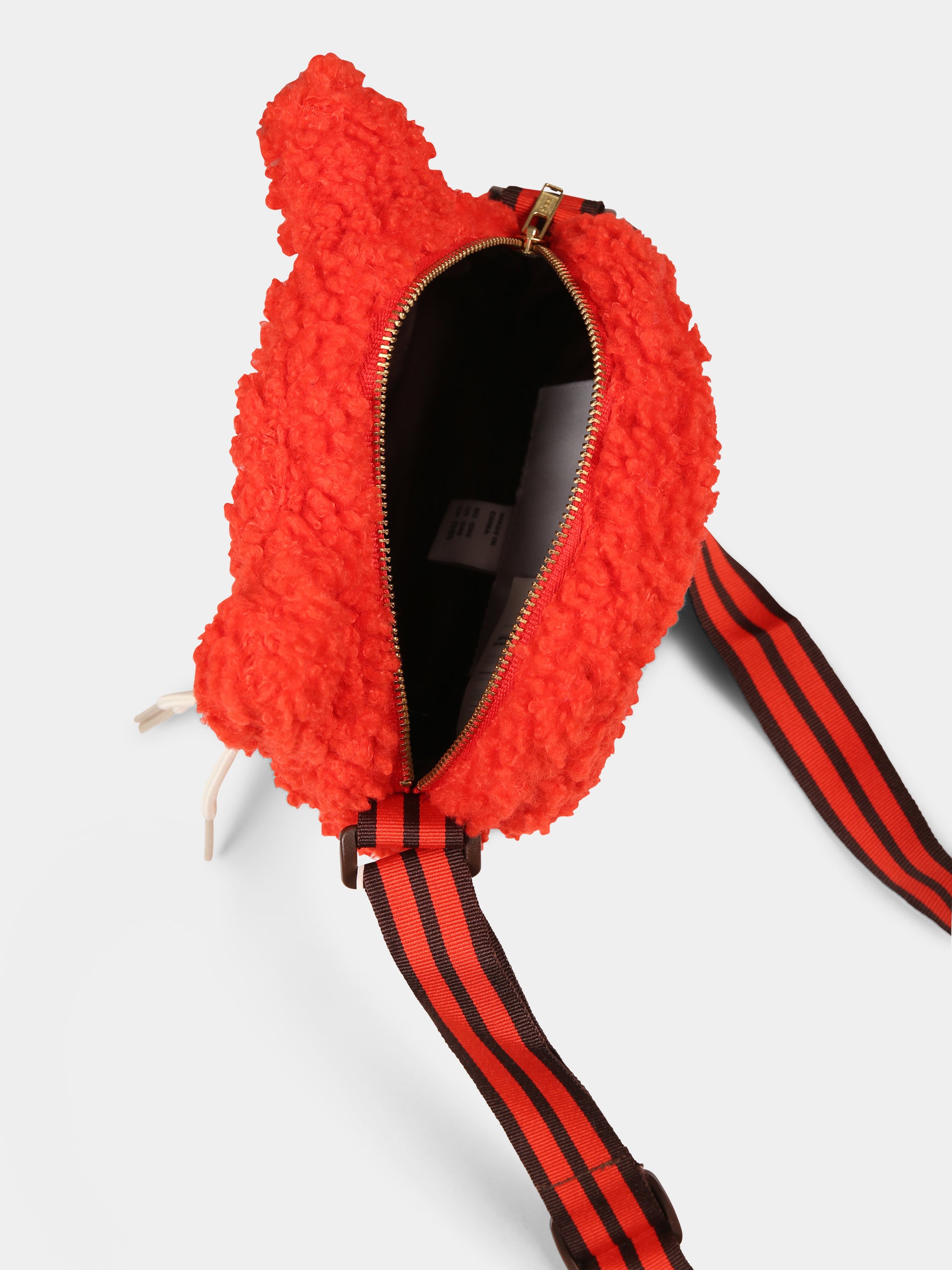 Borsa rossa per bambina con gatto,Mini Rodini,2516011542