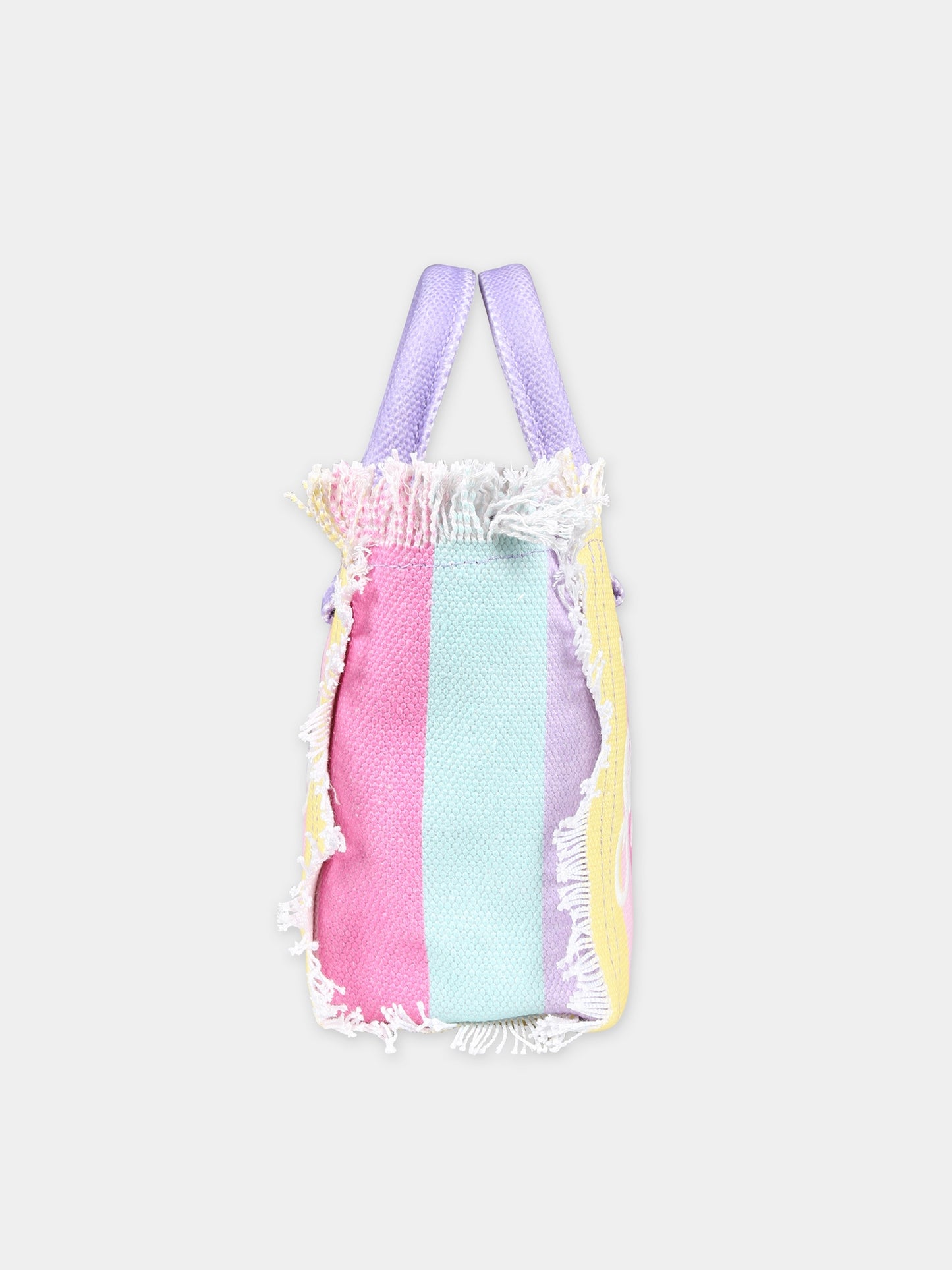 Borsa multicolor per bambina con logo,Mc2 Saint Barth,VAMI001 01191F