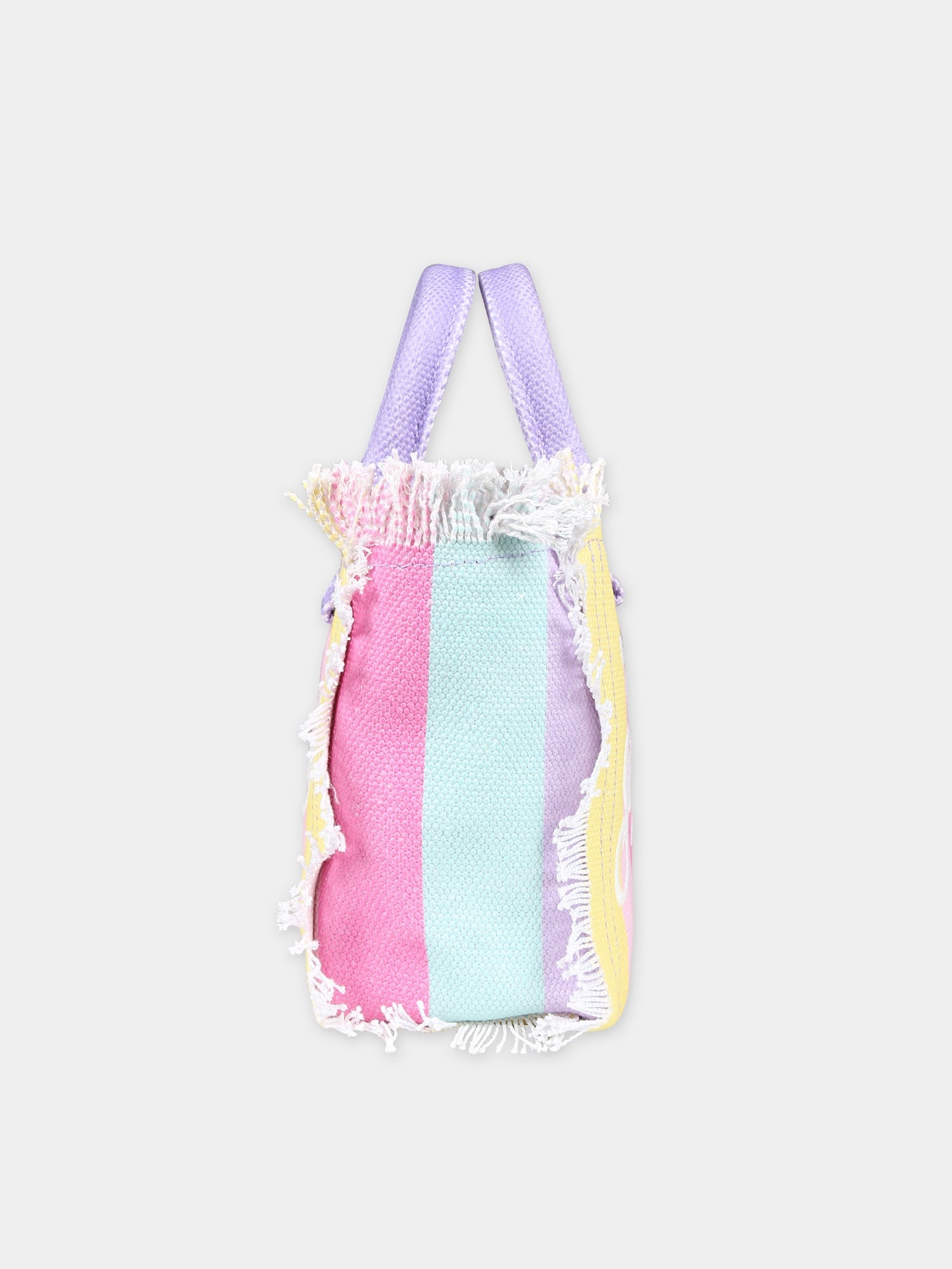 Borsa multicolor per bambina con logo,Mc2 Saint Barth,VAMI001 01191F