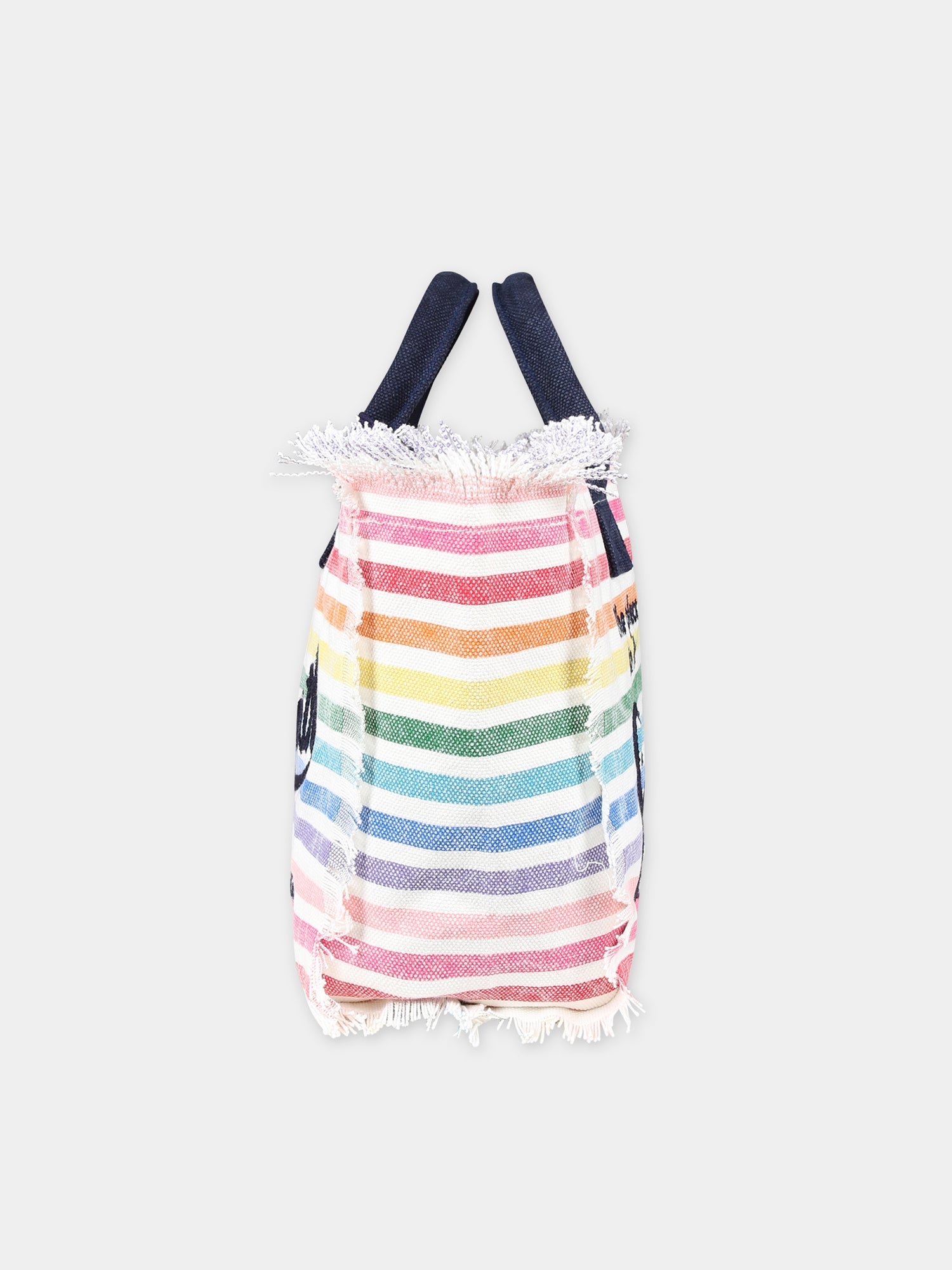 Borsa mare multicolor per bambina con logo,Mc2 Saint Barth,COL0001 05482D