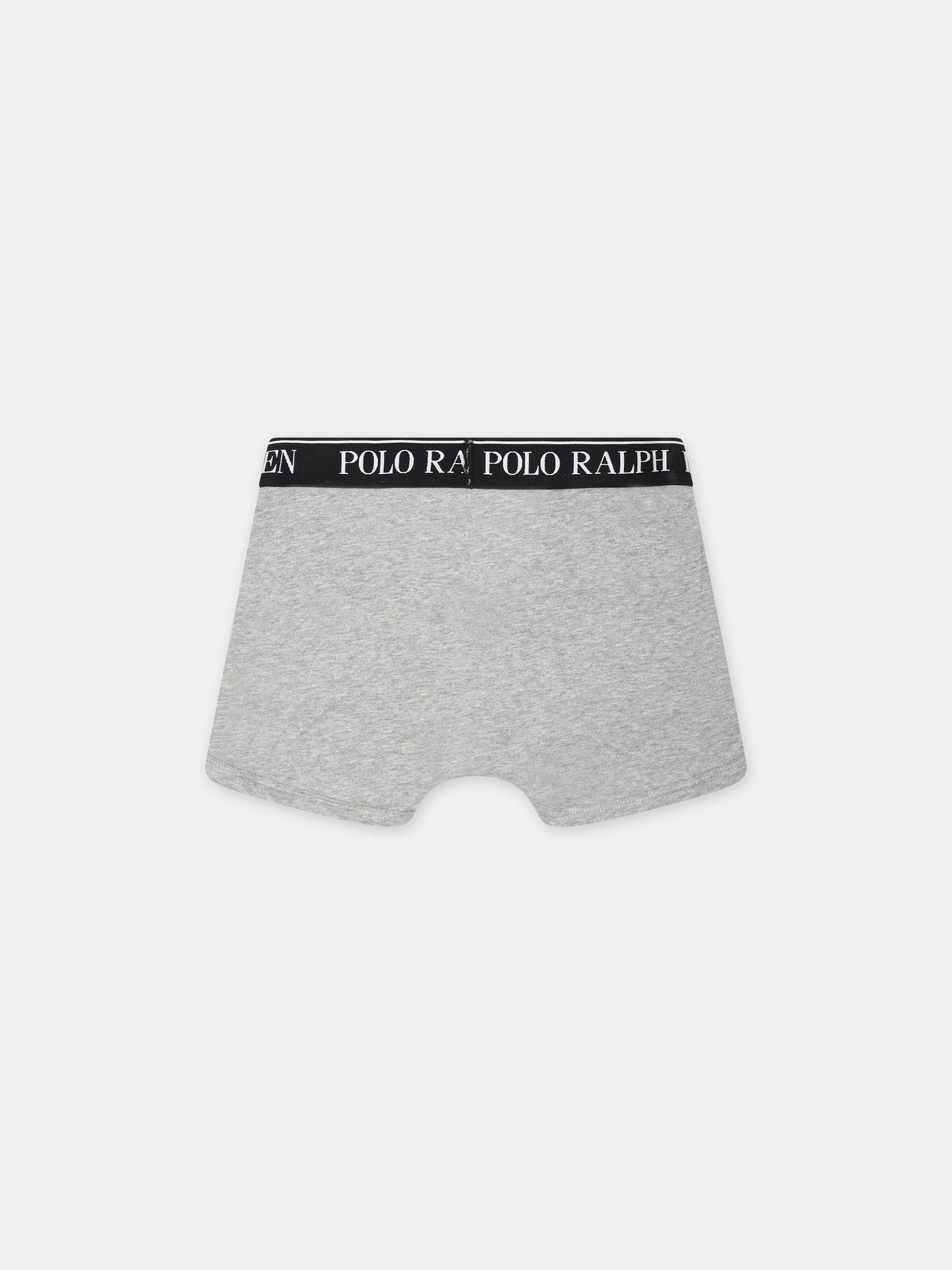 Set boxer multicolor per bambino con cavallino e logo,Ralph Lauren Kids,RL9P5015 9P5015 K0O