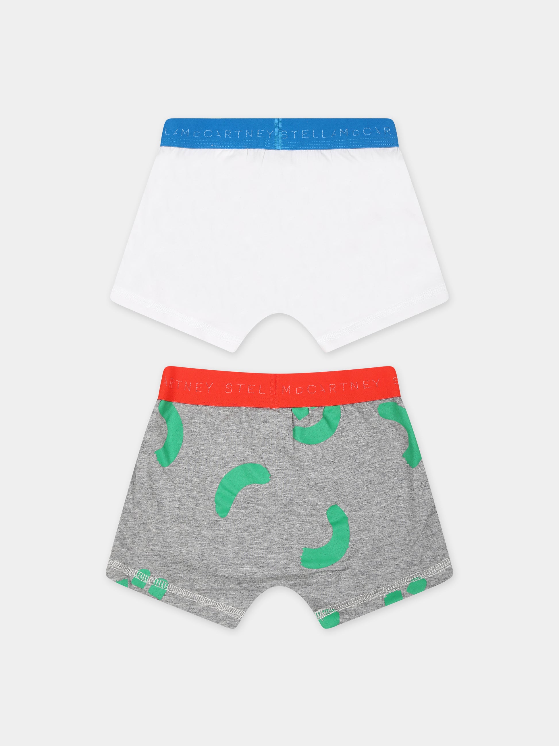 Set boxer multicolor per bambino con smile,Stella Mccartney Kids,TS0Q09 Z0808 999