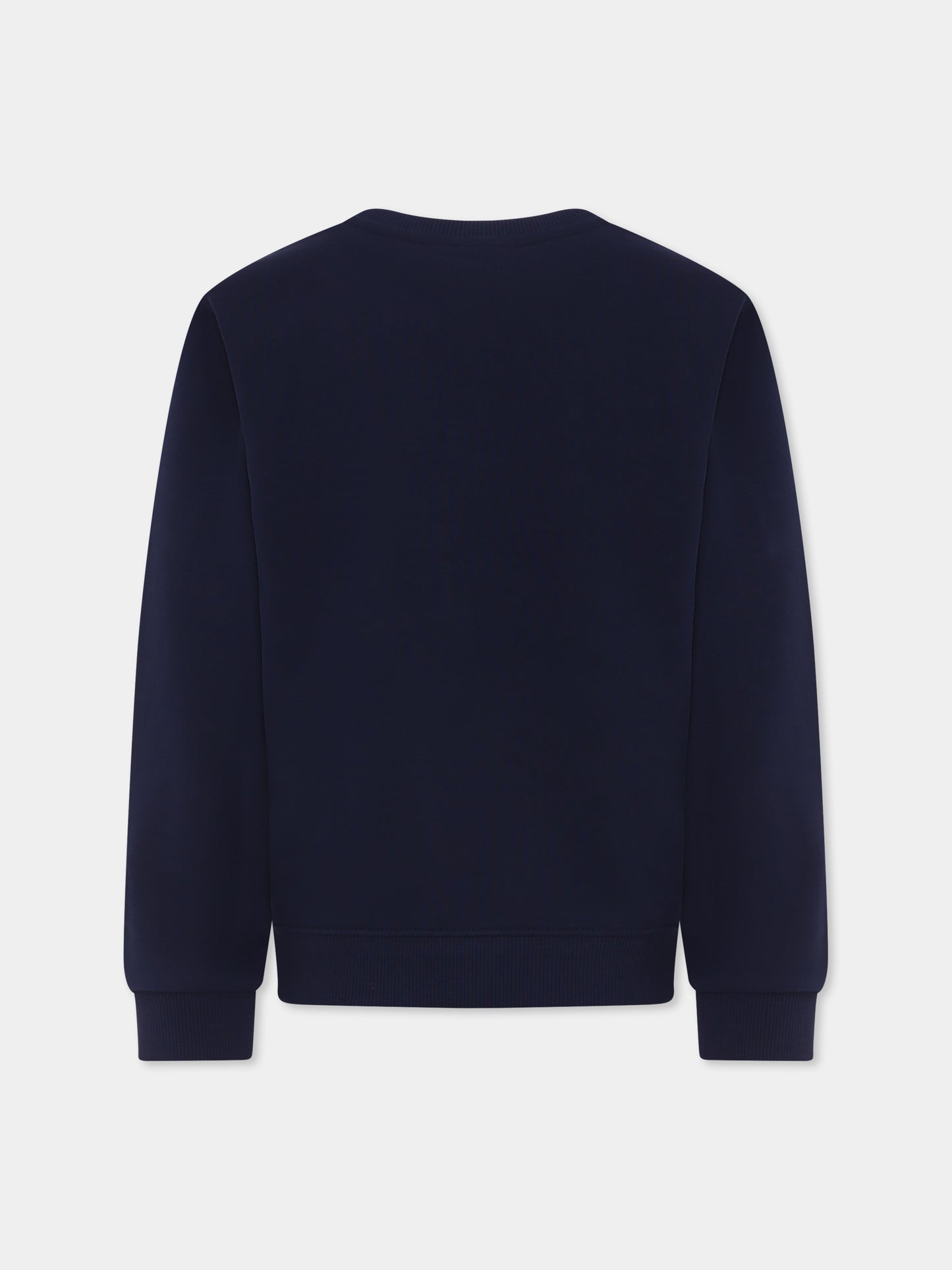 Felpa blu per bambino con logo,New Balance,25S NBLAKB0224 LAKB0224 NNY